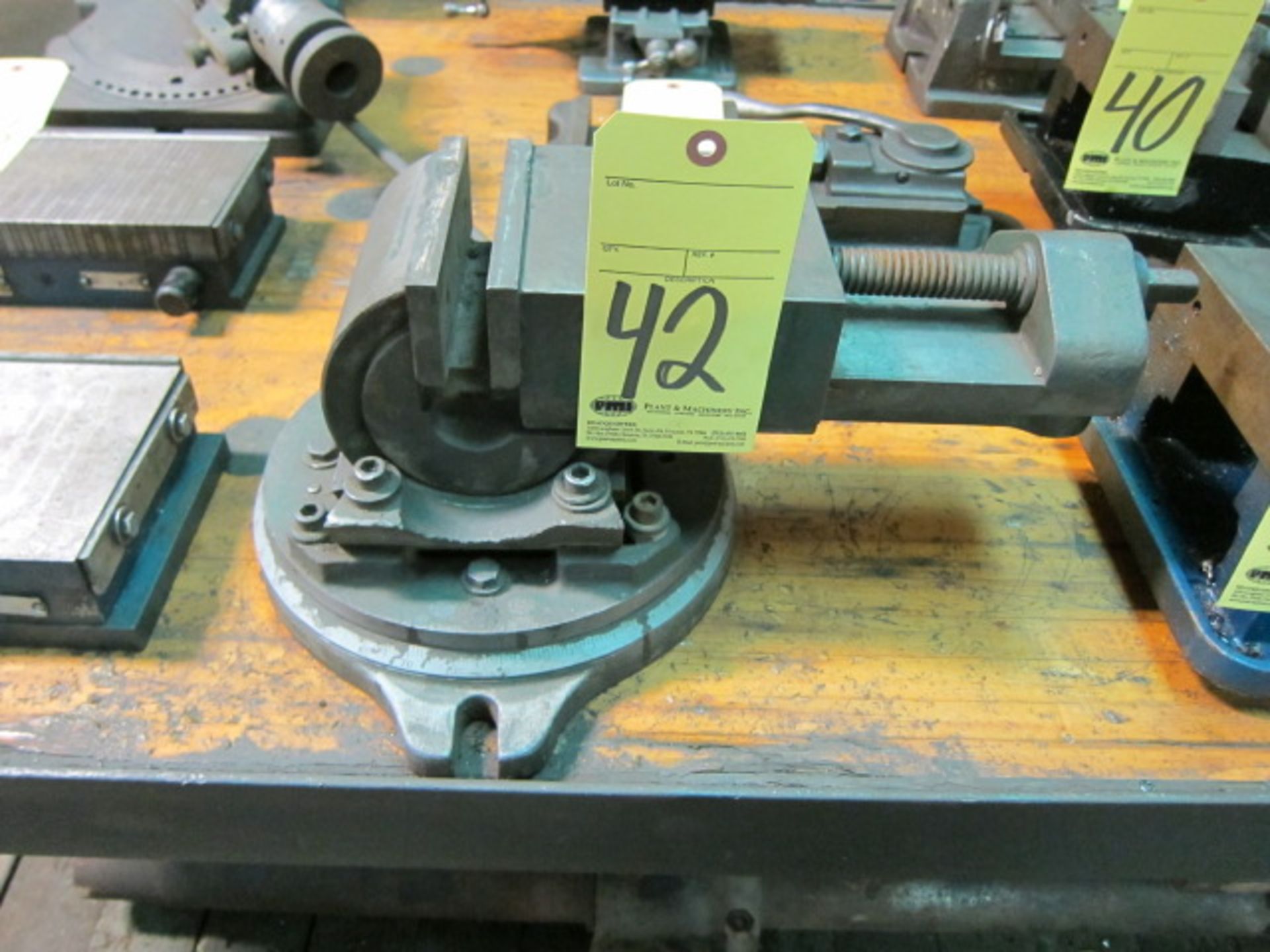 COMPOUND MACHINE VISE, 5-1/2"