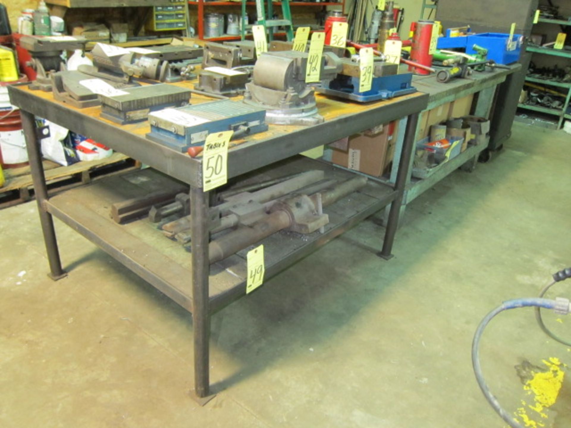 LOT OF WORKBENCHES (2), assorted