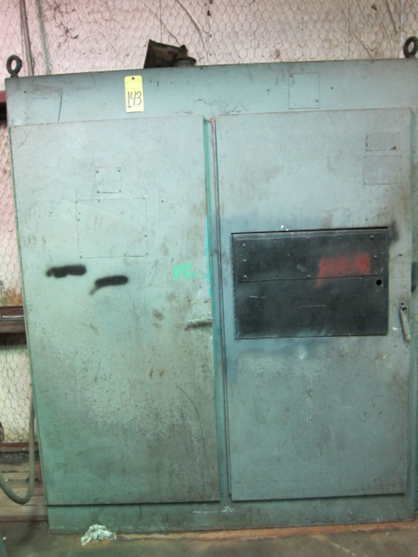 STEEL STORAGE CABINET, 2-door, H.D.