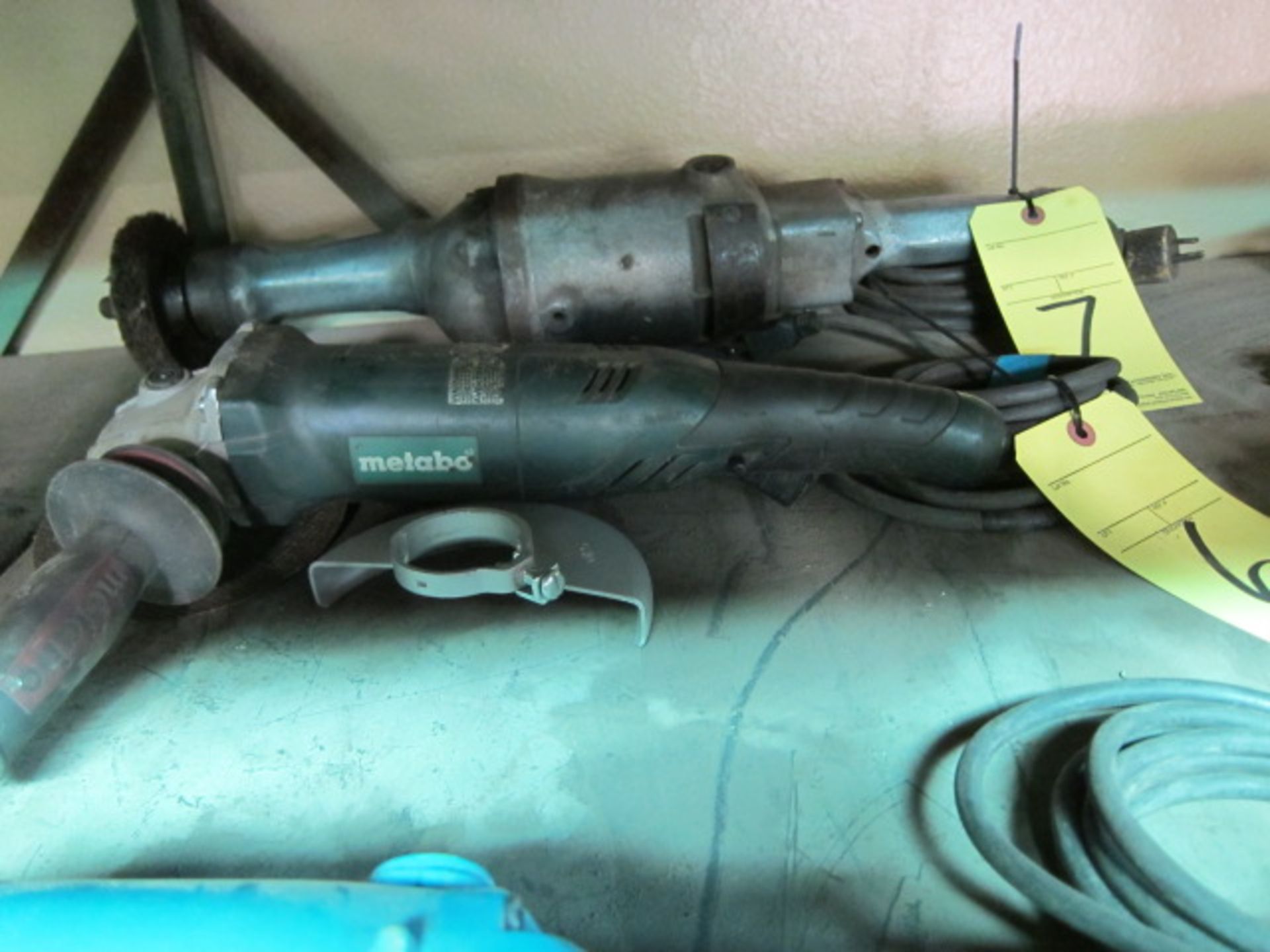 RIGHT ANGLE GRINDER, METABO 4"