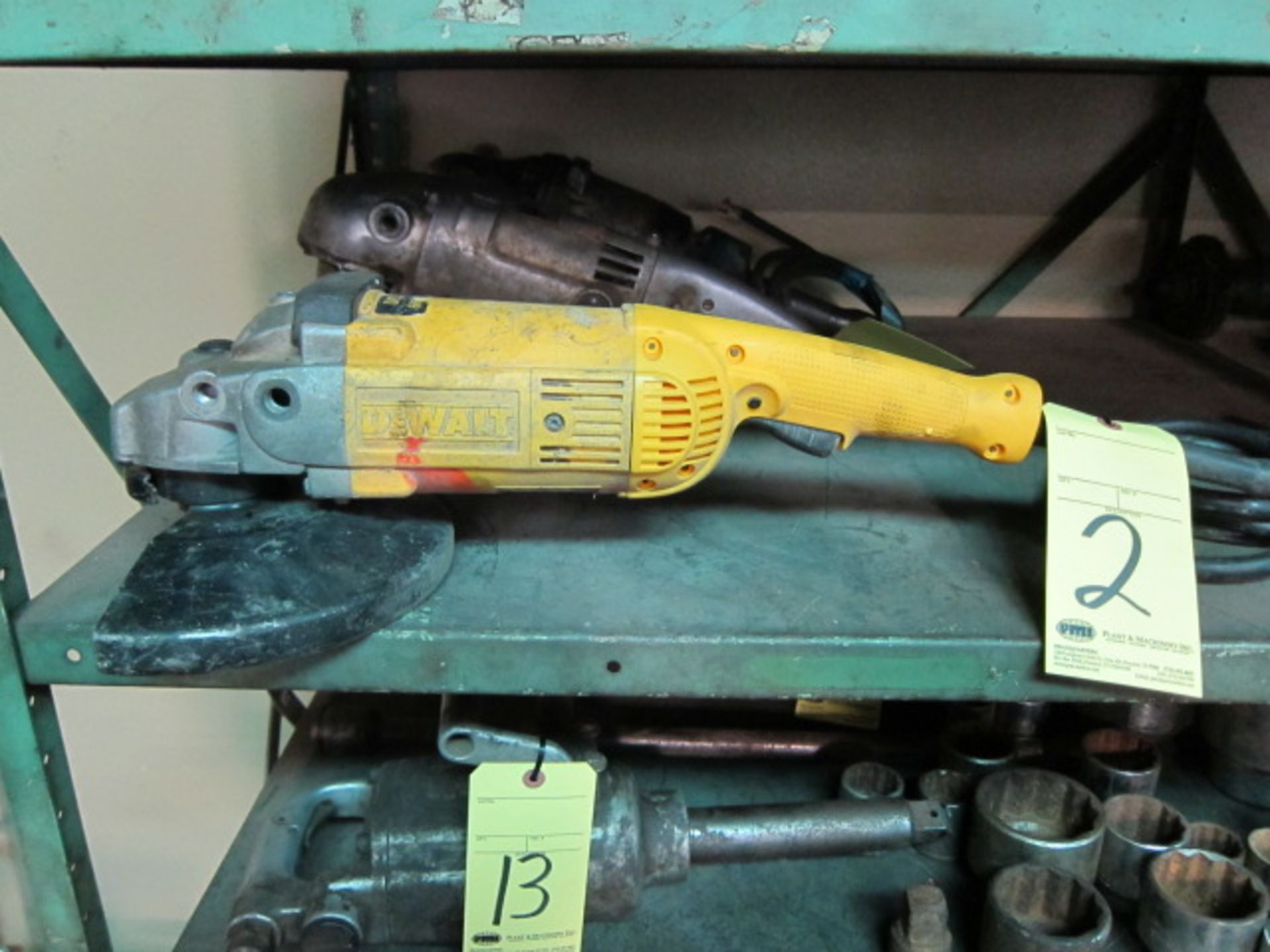 RIGHT ANGLE GRINDER, DEWALT 8"