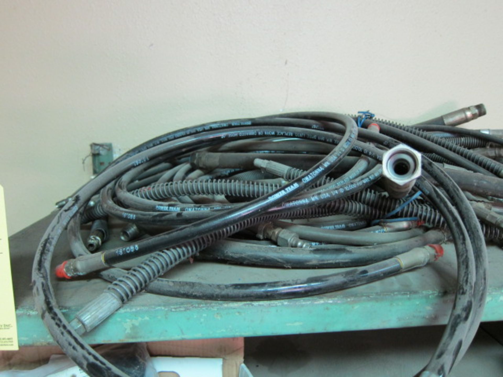 LOT OF HYDRAULIC LINES