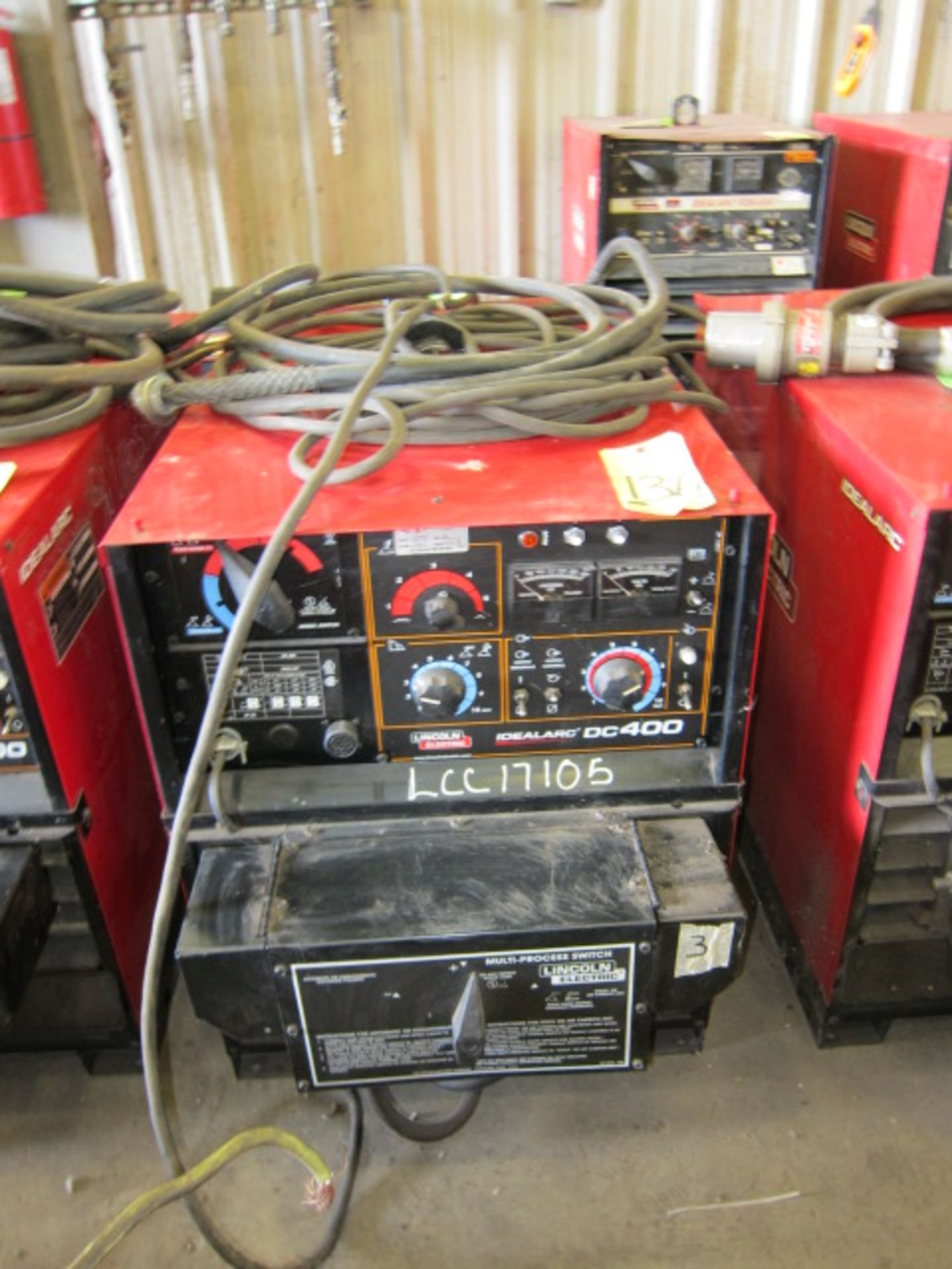 WELDING POWER SOURCE, LINCOLN MDL. DC400, new 2014, 400 amps, S/N U1140409400