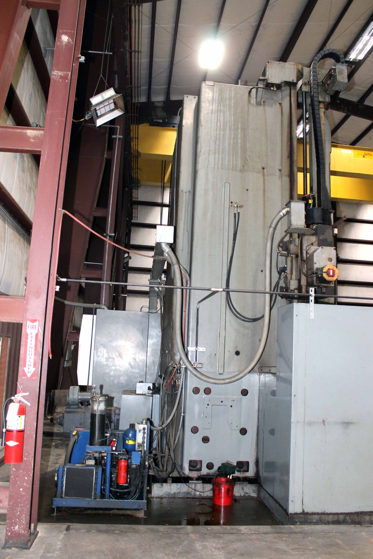 CNC VERTICAL BORING MILL, BULLARD 86” DYN-AU-TAPE, Fanuc Oi-TC CNC control, 86" dia. 4-jaw table, - Bild 5 aus 10