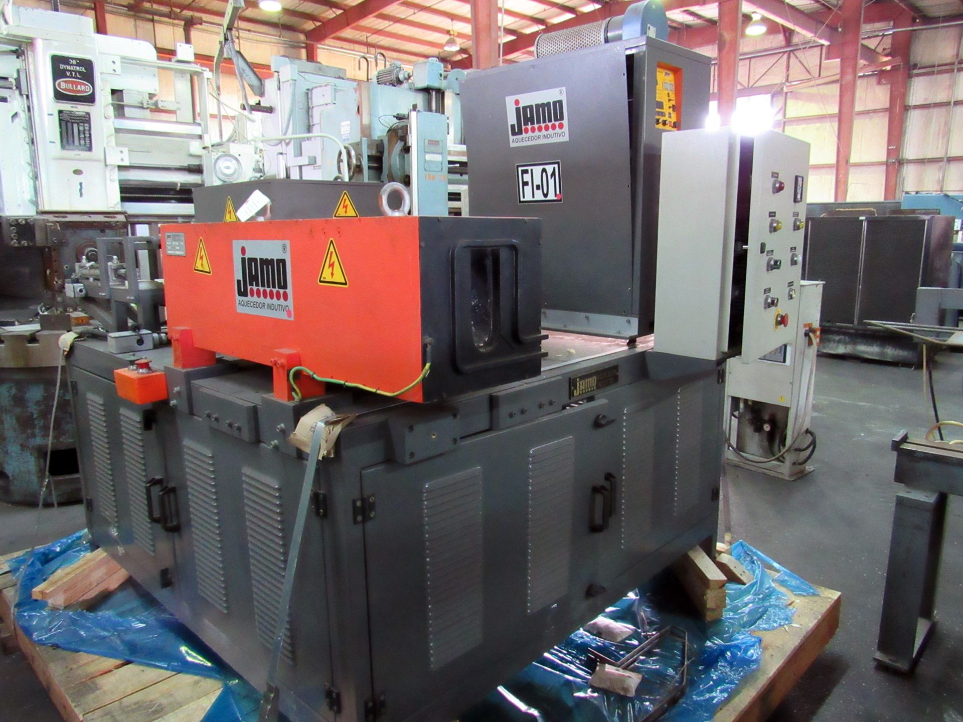 INDUCTION HEATING UNIT, JAMO MDL. JMMF, new 2011, 1250 deg. C heating capability, 280 kg max. weight - Image 5 of 5