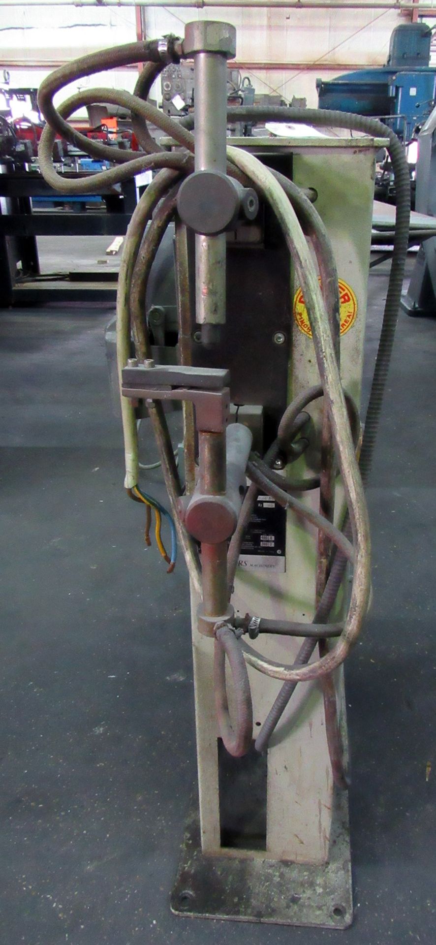 SPOT WELDER, TECNA MDL. 4608NA ROCKER ARM-TYPE, 50 Kva max welding power, 3350 amps. thermal current - Bild 3 aus 7