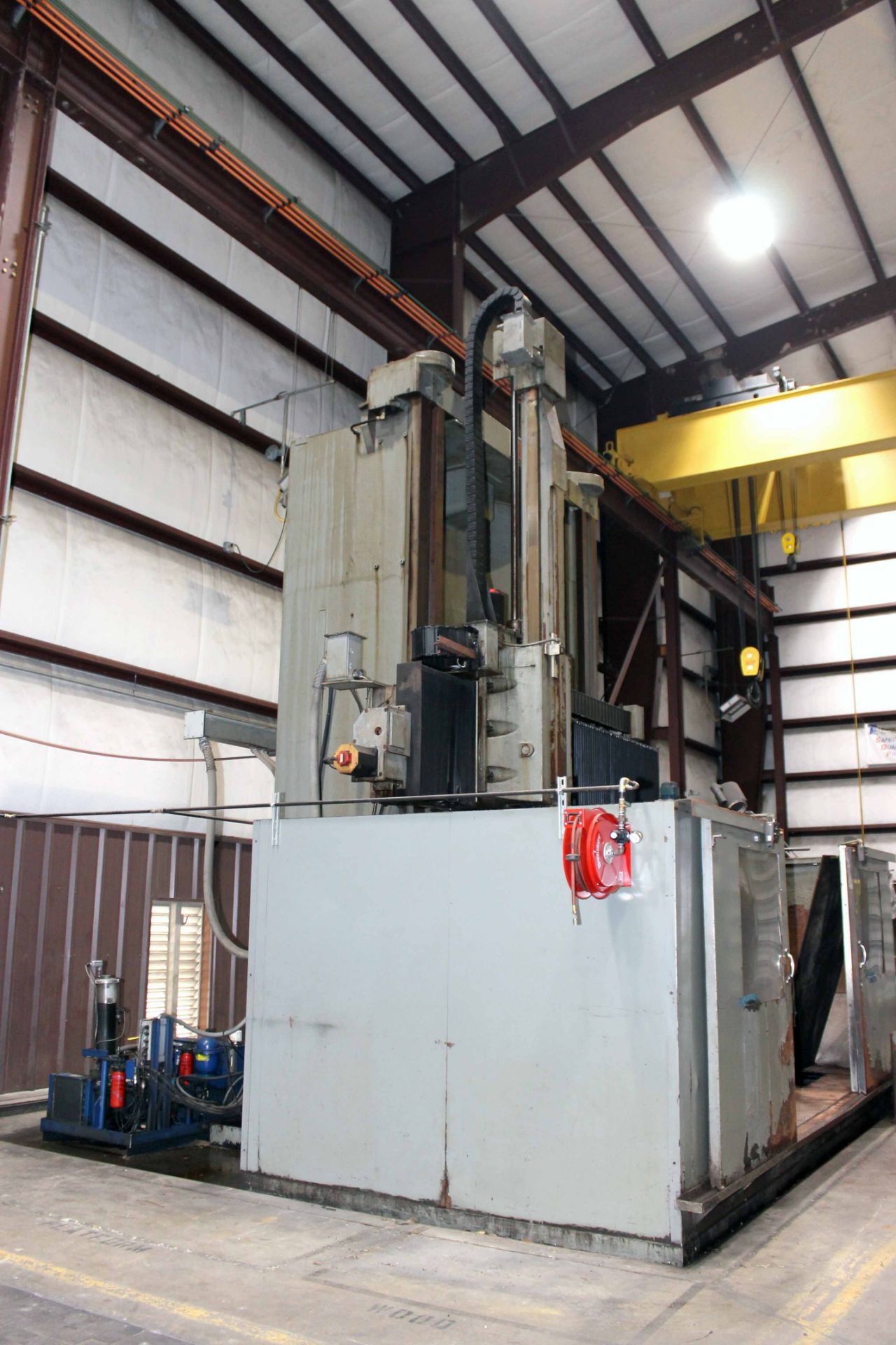 CNC VERTICAL BORING MILL, BULLARD 86” DYN-AU-TAPE, Fanuc Oi-TC CNC control, 86" dia. 4-jaw table, - Bild 3 aus 10