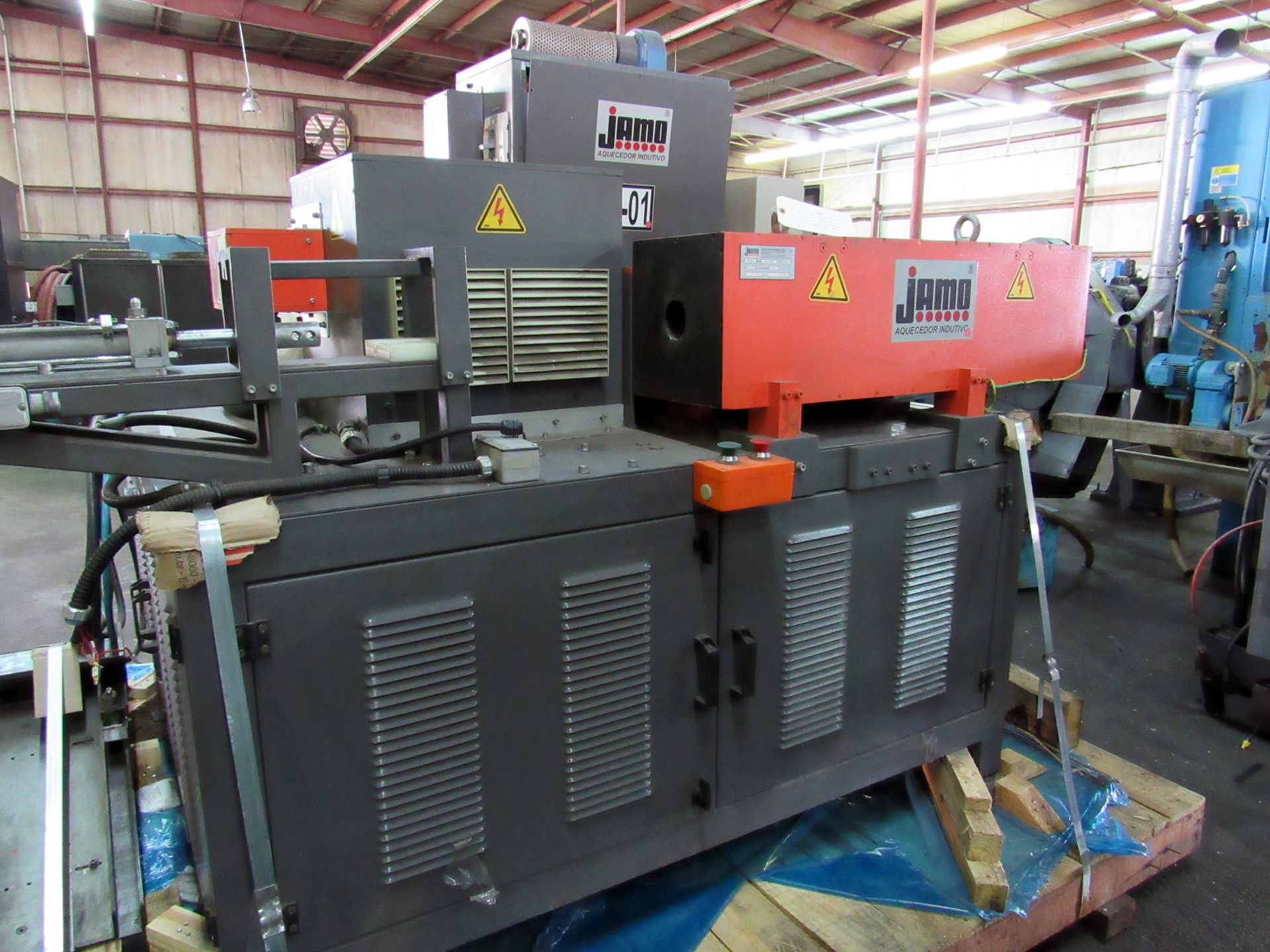 INDUCTION HEATING UNIT, JAMO MDL. JMMF, new 2011, 1250 deg. C heating capability, 280 kg max. weight - Image 4 of 5