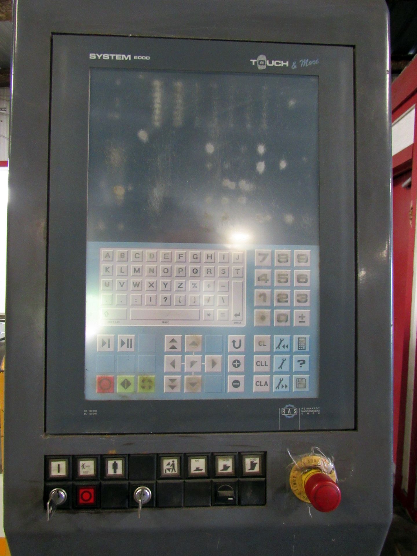 BENDING/FOLDING SYSTEM, RAS GIGABEND MD. 7630, new 2006, 1/4" x 125" cap., 61" rectangular backgauge - Bild 4 aus 8