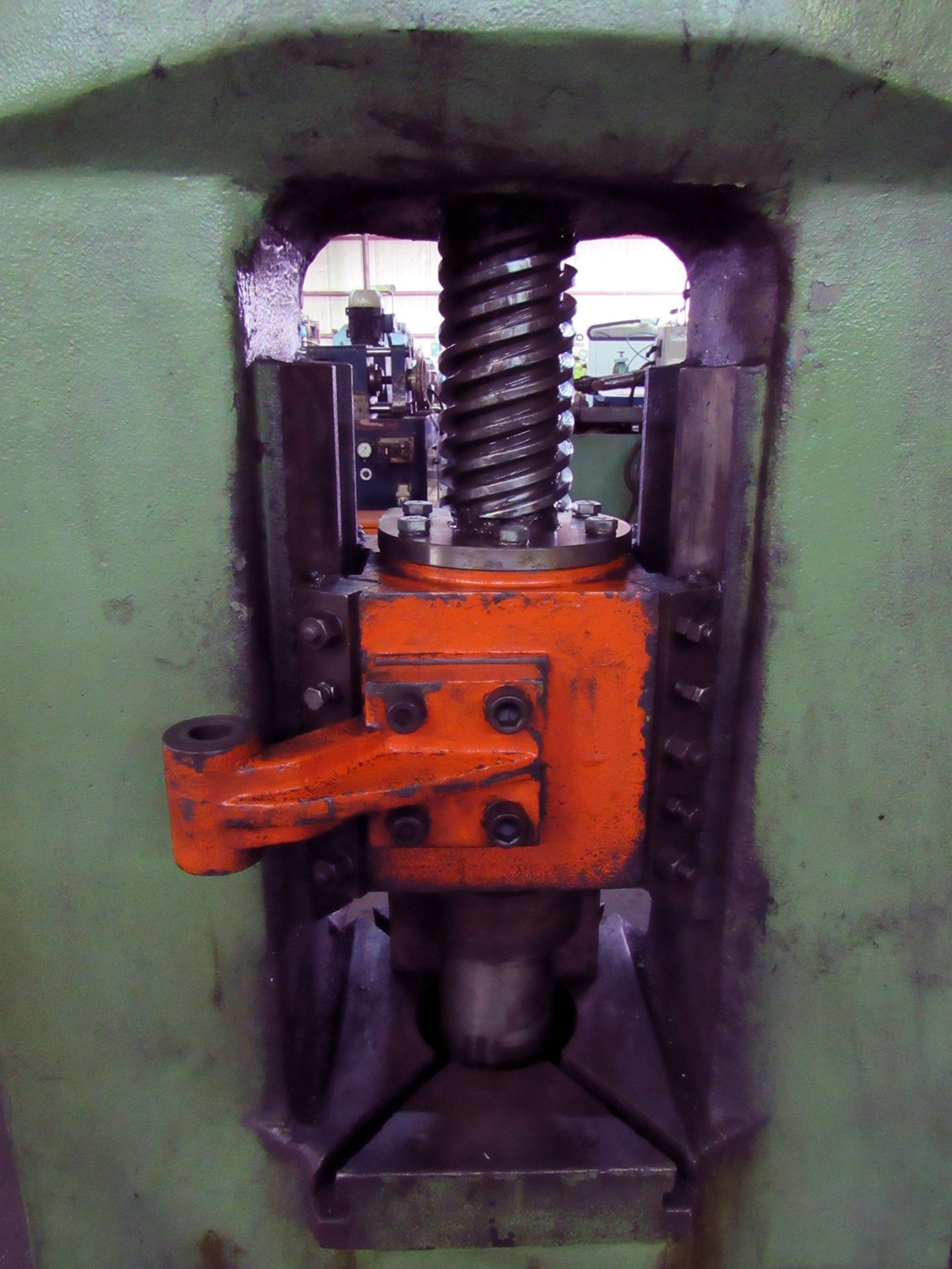 FRICTION SCREW-TYPE FORGING PRESS, GUTMANN MDL. PF80, 80 T., 13.5" X 17" bed area, 8" stroke, 16" - Image 9 of 14