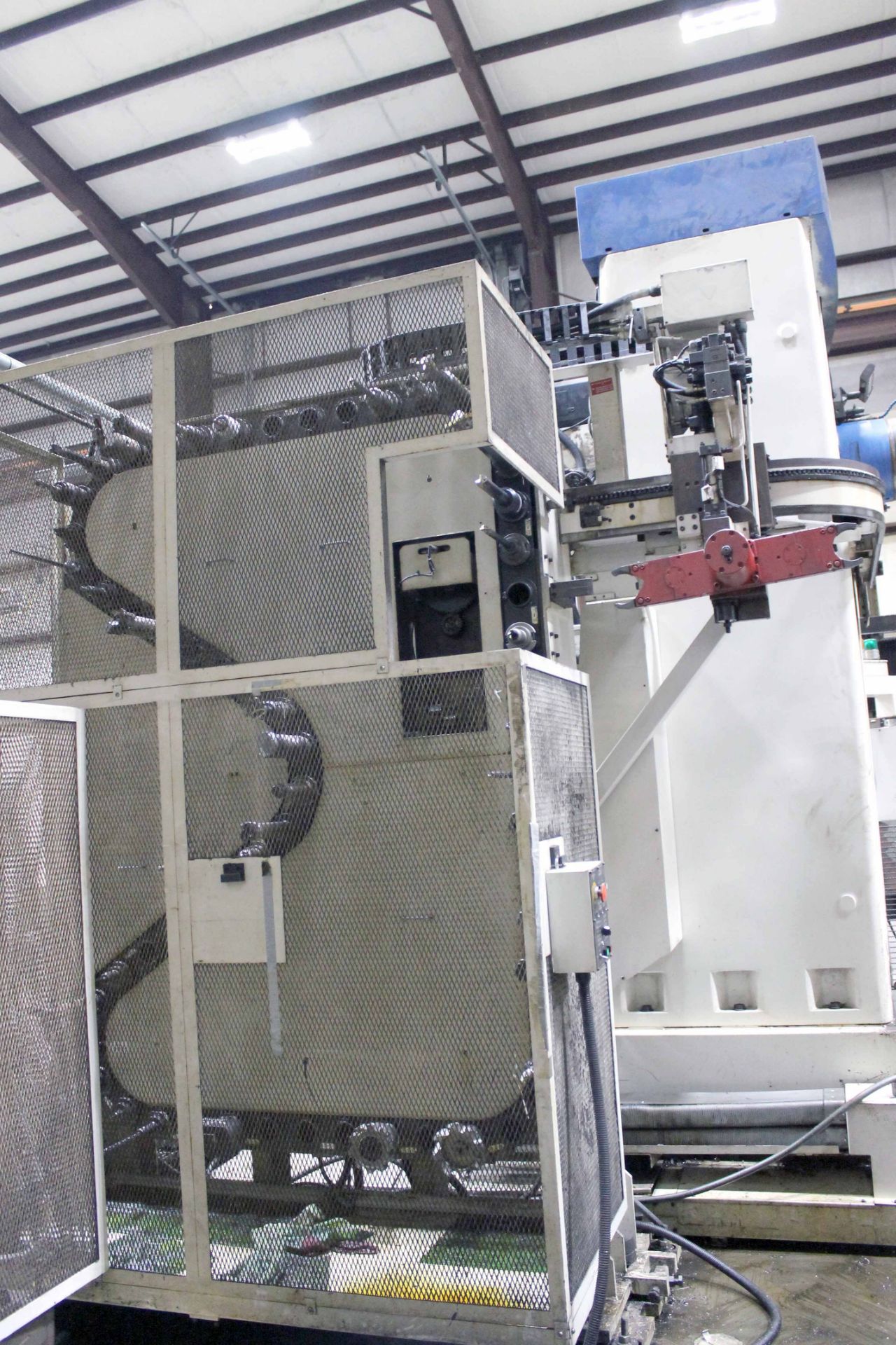 CNC HORIZONTAL BORING MILL, DAEWOO ACE MDL. B130T, est. new 2002, Fanuc Series 16i-M CNC control, - Image 5 of 7