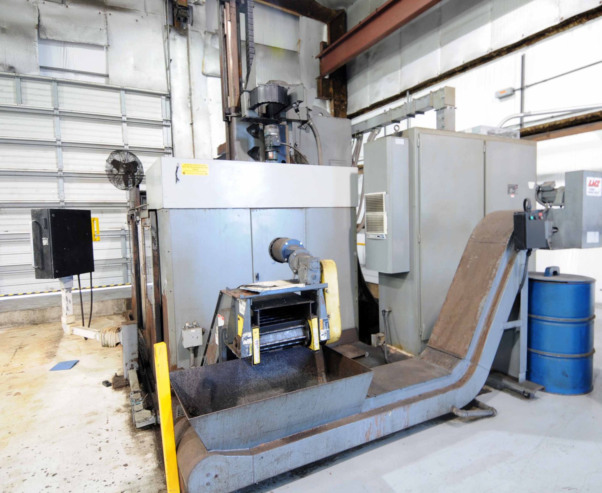 CNC VERTICAL BORING MILL, BULLARD 56" DYNATAPE, retrofitted 9/2008 by Essex Machine Tool Services, - Image 3 of 9