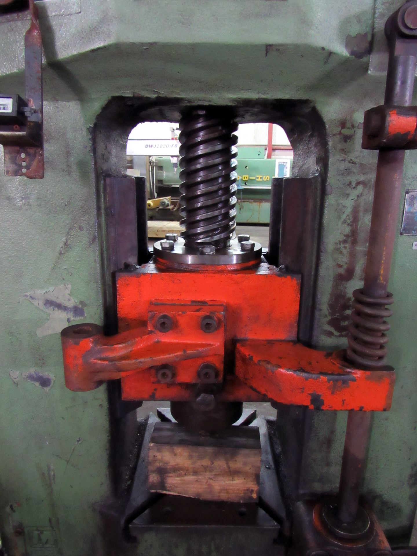 FRICTION SCREW-TYPE FORGING PRESS, GUTMANN MDL. PF80, 80 T., 13.5" X 17" bed area, 8" stroke, 16" - Image 8 of 14