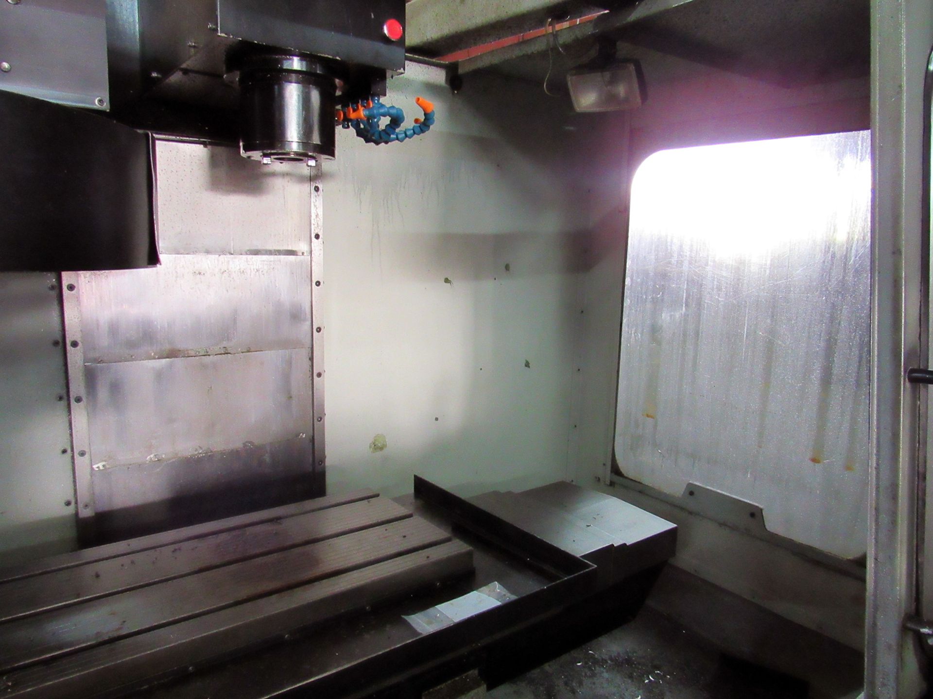 CNC VERTICAL MACHINING CENTER, HAAS MDL. VF-1, new 1994, 26" x 14" tbl., CT-40 spndl. taper, 7,500 - Image 4 of 10