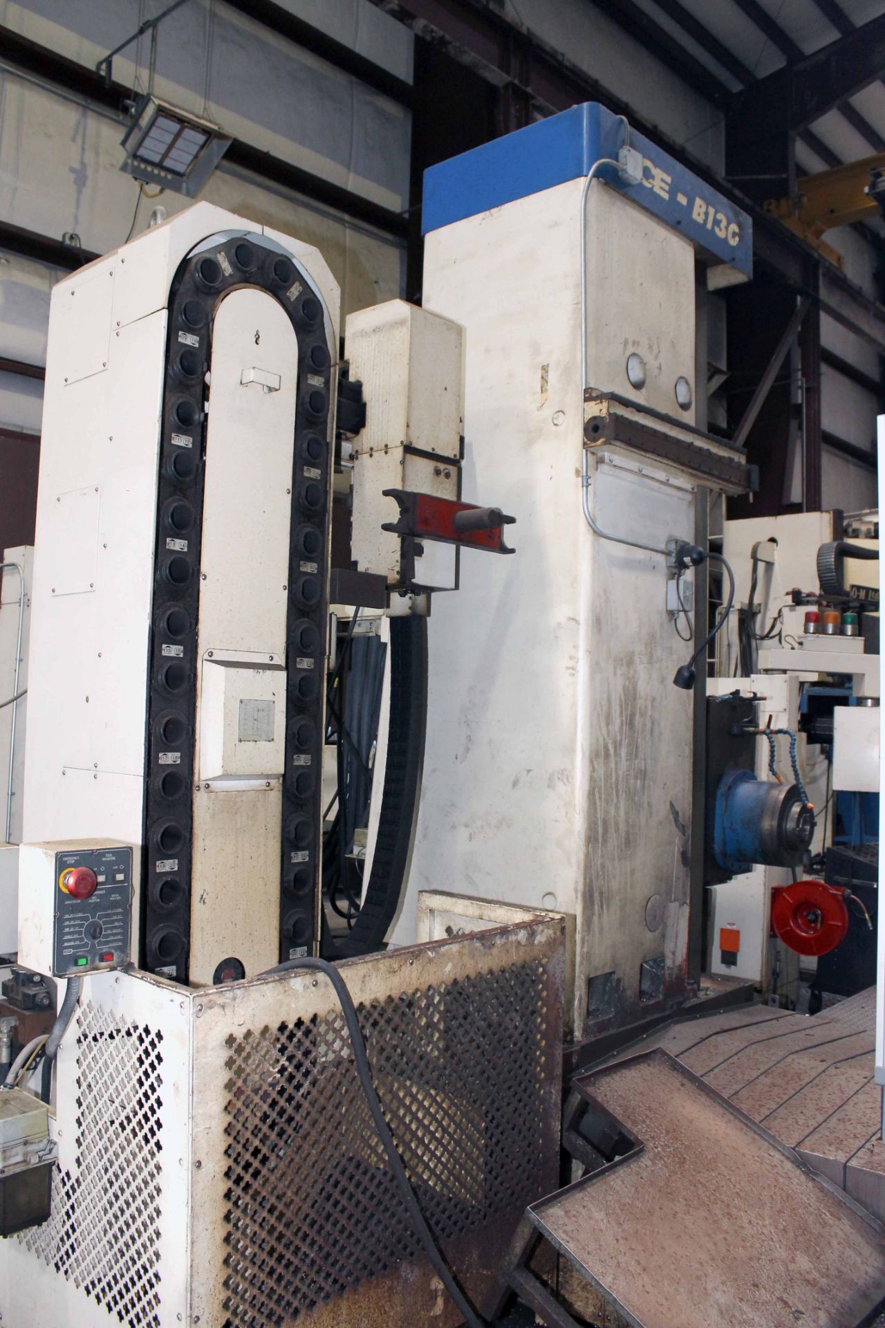 CNC HORIZONTAL MACHINING CENTER, DAEWOO MDL. ACE-B130, Fanuc Series 16-M CNC control, 5.12” spindle, - Image 5 of 9