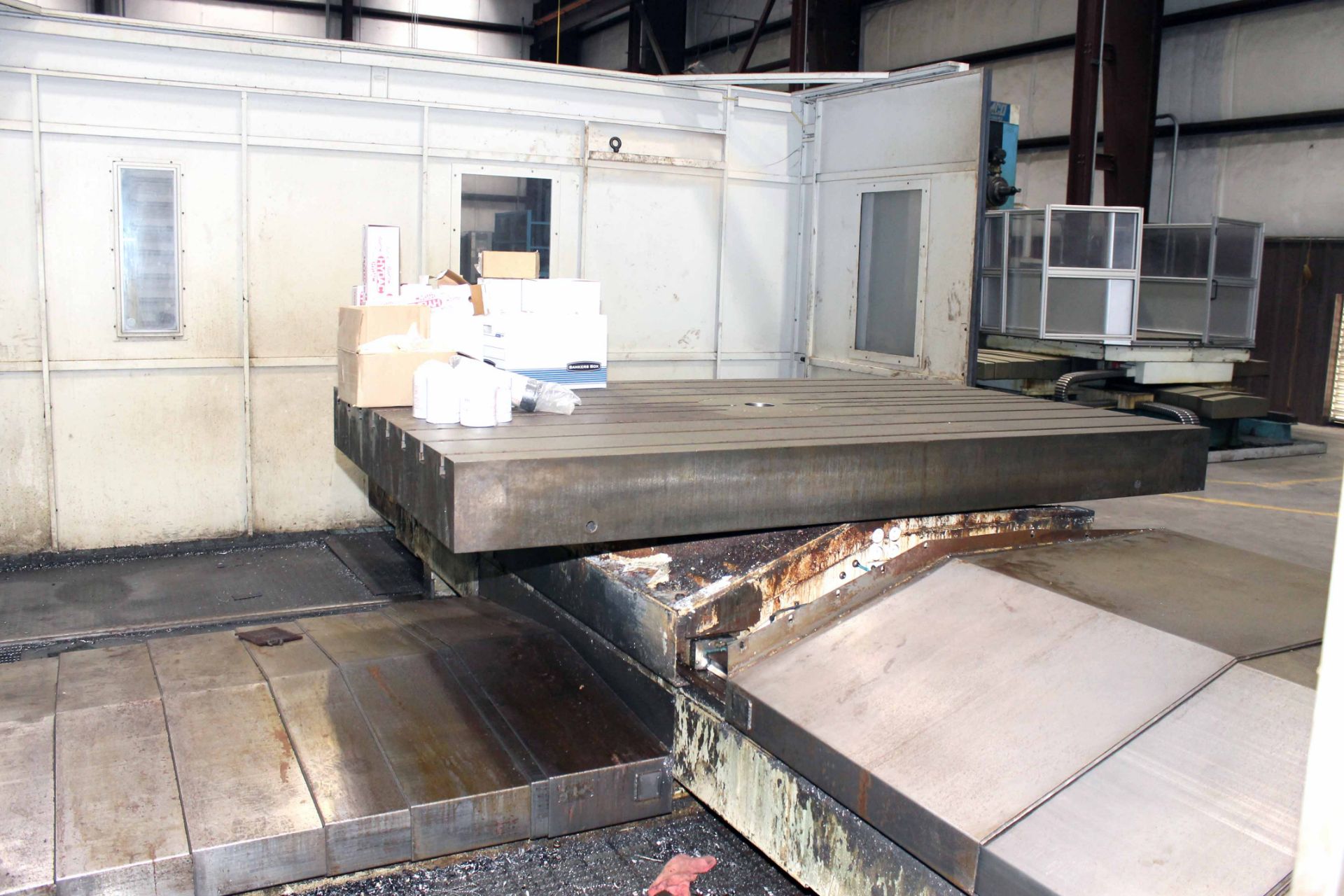 CNC HORIZONTAL BORING MILL, MAG GIDDINGS & LEWIS MDL. RT1600, new 11/2007, Fanuc 310i-A control, 6. - Bild 5 aus 7