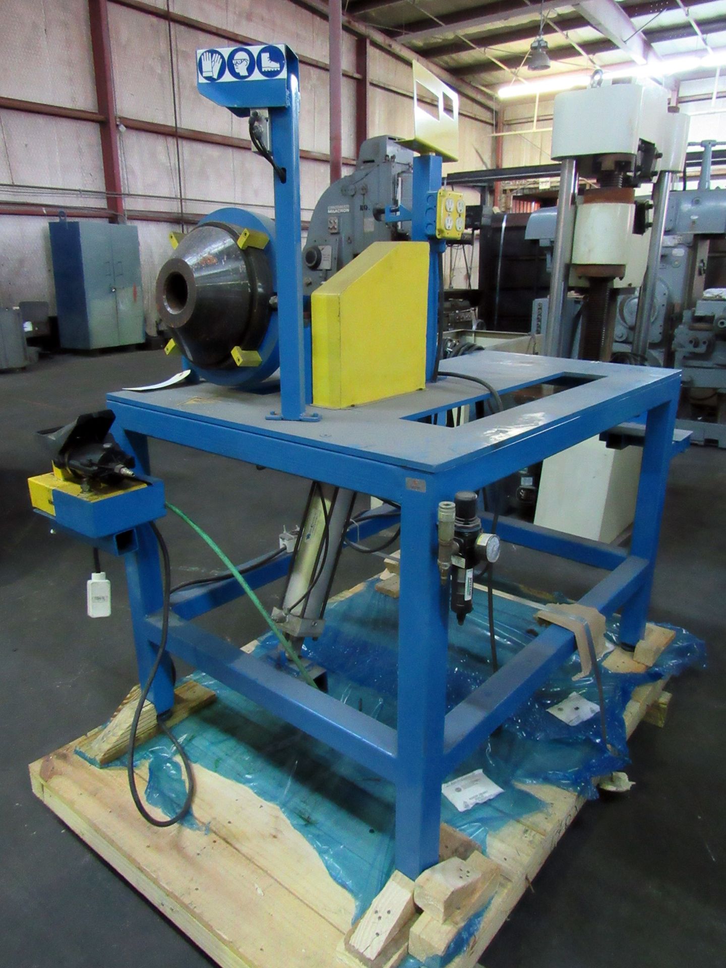 SWEDGING MACHINE, CUSTOM 3", tbl. Mtd., Enerpac pwr. Supply (Location C - Houston, TX) - Image 3 of 4