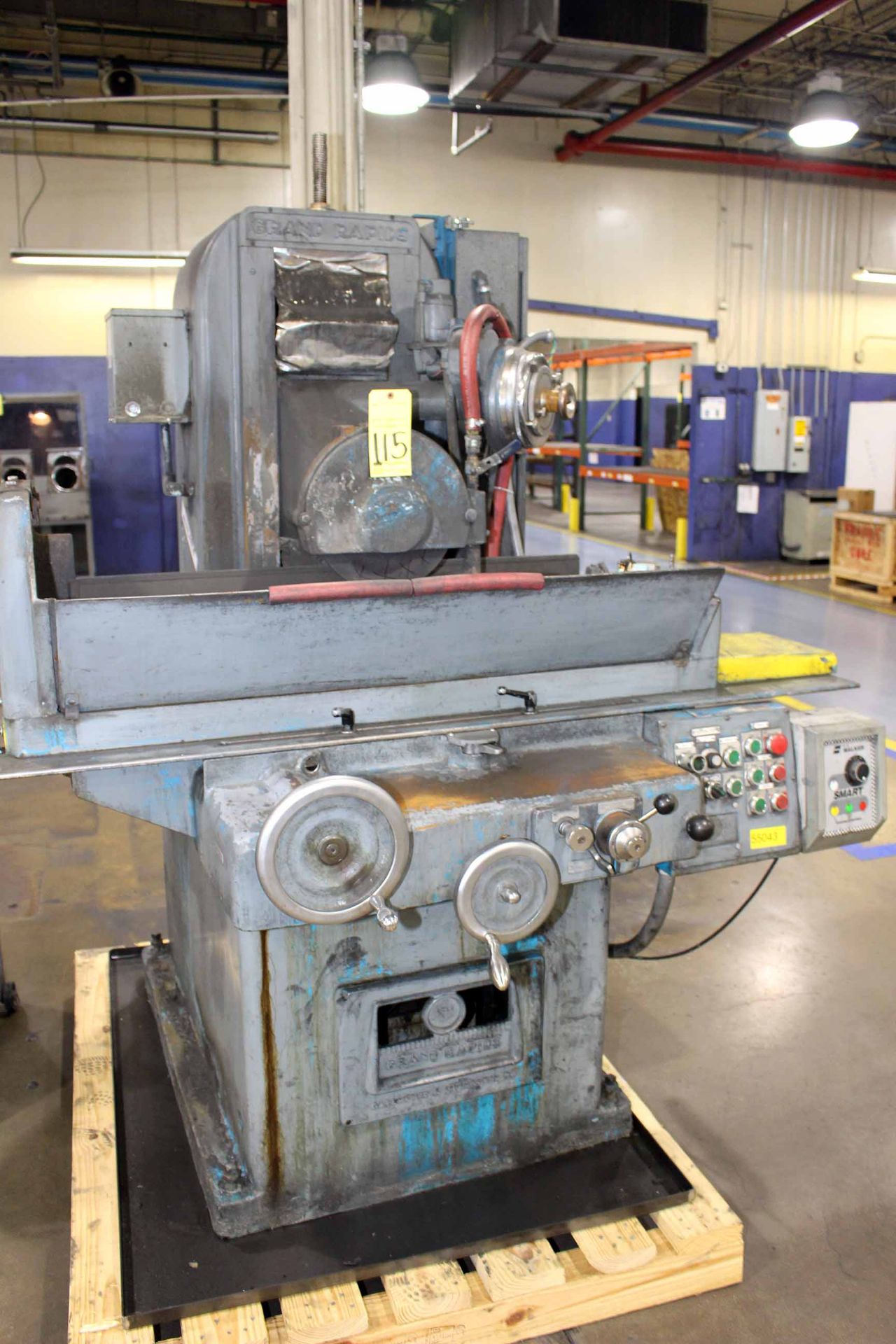 HYDRAULIC SURFACE GRINDER, GALLMEYER & LIVINGSTON 8" X 24" MDL. 350, incremental downfeed, 8" x