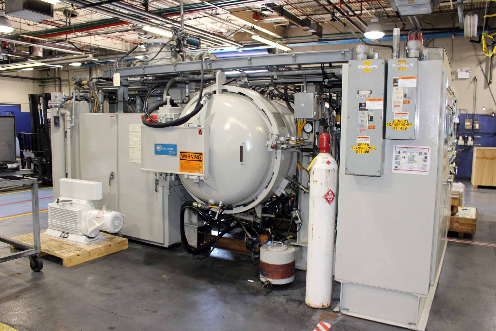 SINTER/HIP HEAT TREAT FURNACE, ULTRATEMP SINTER HIP, new 1990 & completely rebuilt in 2015 including - Image 3 of 5