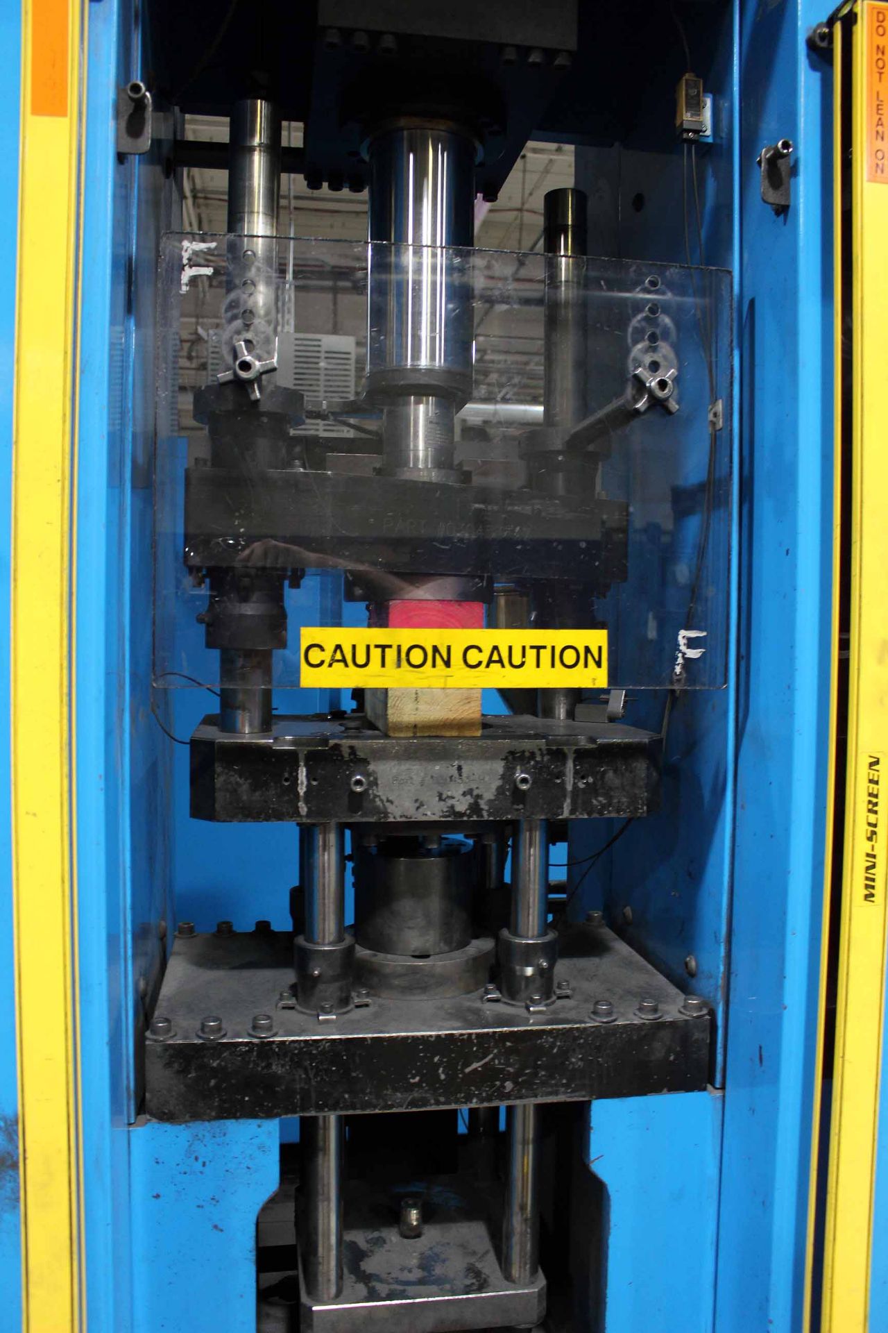 HYDRAULIC POWDER PRESS, TELEDYNE PRESS SYSTEMS 70 T. CAP. MDL. 70TCNC, 70 T. cap. @ 3,500 PSI, 14" - Image 2 of 5