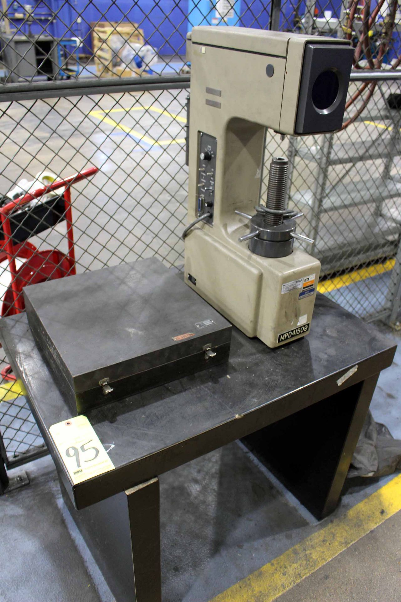 HARDNESS TESTER, LECO MDL. R600, assorted anvils, S/N 70300