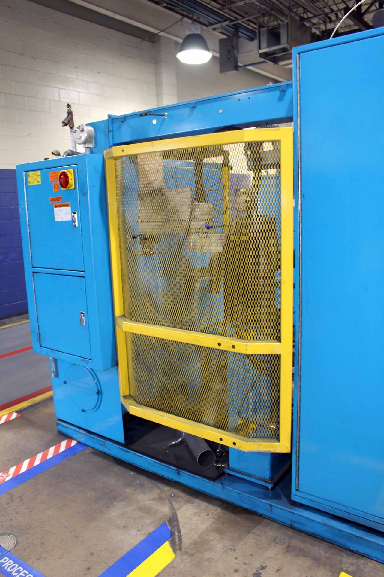 HYDRAULIC POWDER PRESS, TELEDYNE PRESS SYSTEMS 15 T. CAP. MDL. 15TCNC, CNC control, 15 T. cap. @ 2, - Image 3 of 5