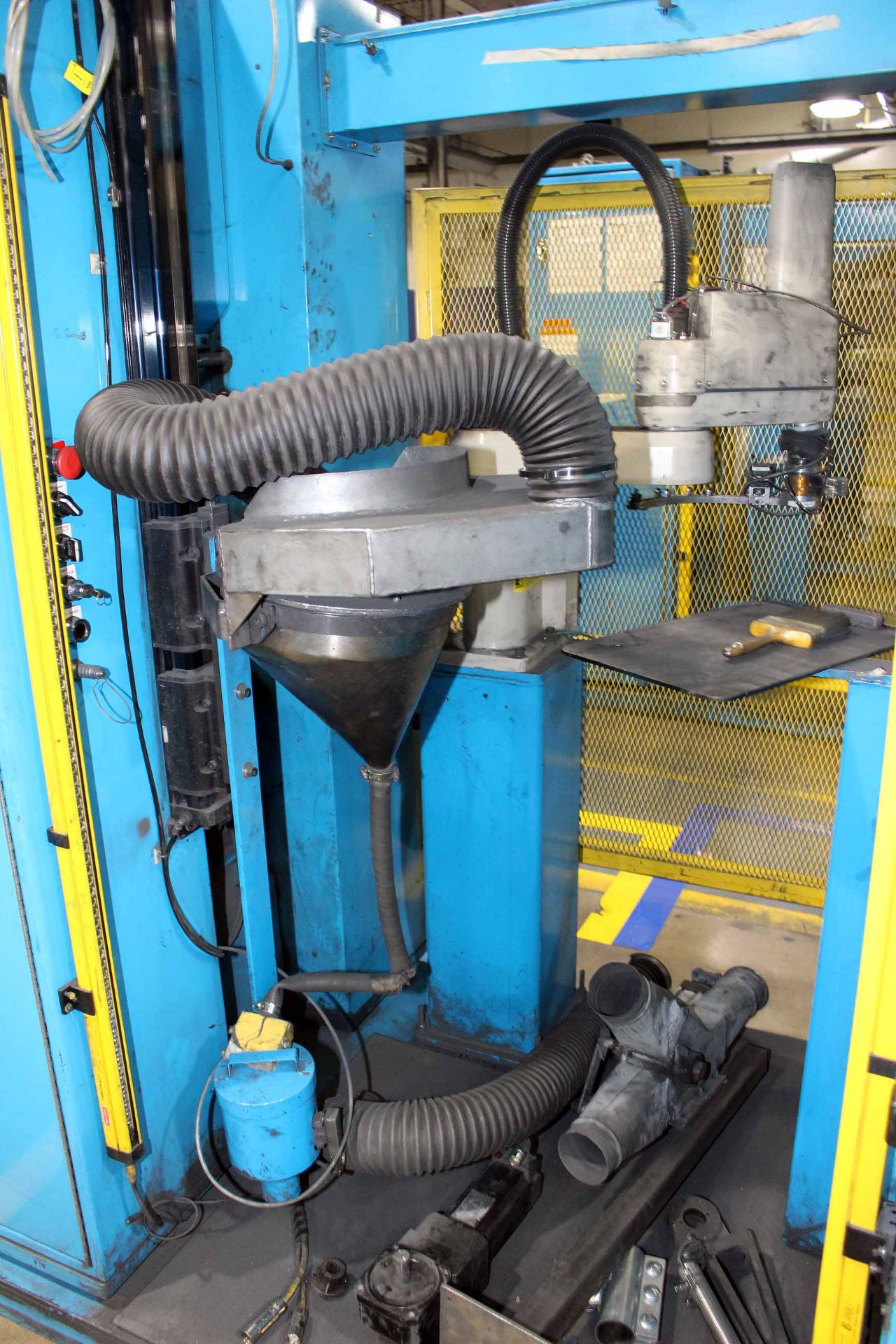 HYDRAULIC POWDER PRESS, TELEDYNE PRESS SYSTEMS 15 T. CAP. MDL. 15TCNC, CNC control, 15 T. cap. @ 2, - Image 5 of 5