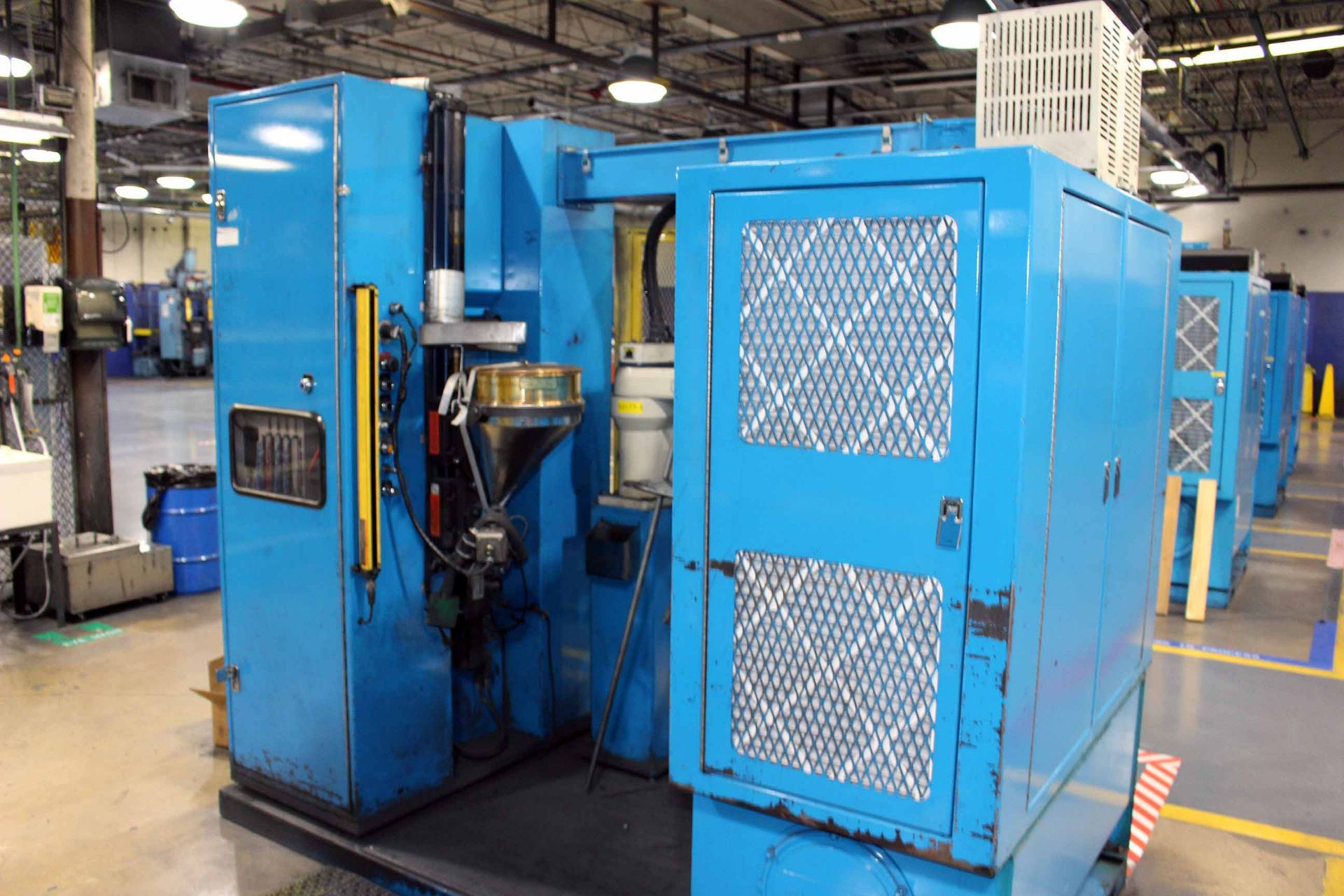 HYDRAULIC POWDER PRESS, TELEDYNE PRESS SYSTEMS 15 T. CAP. MDL. 15TCNC, CNC control, 15 T. cap. @ 2, - Image 4 of 5