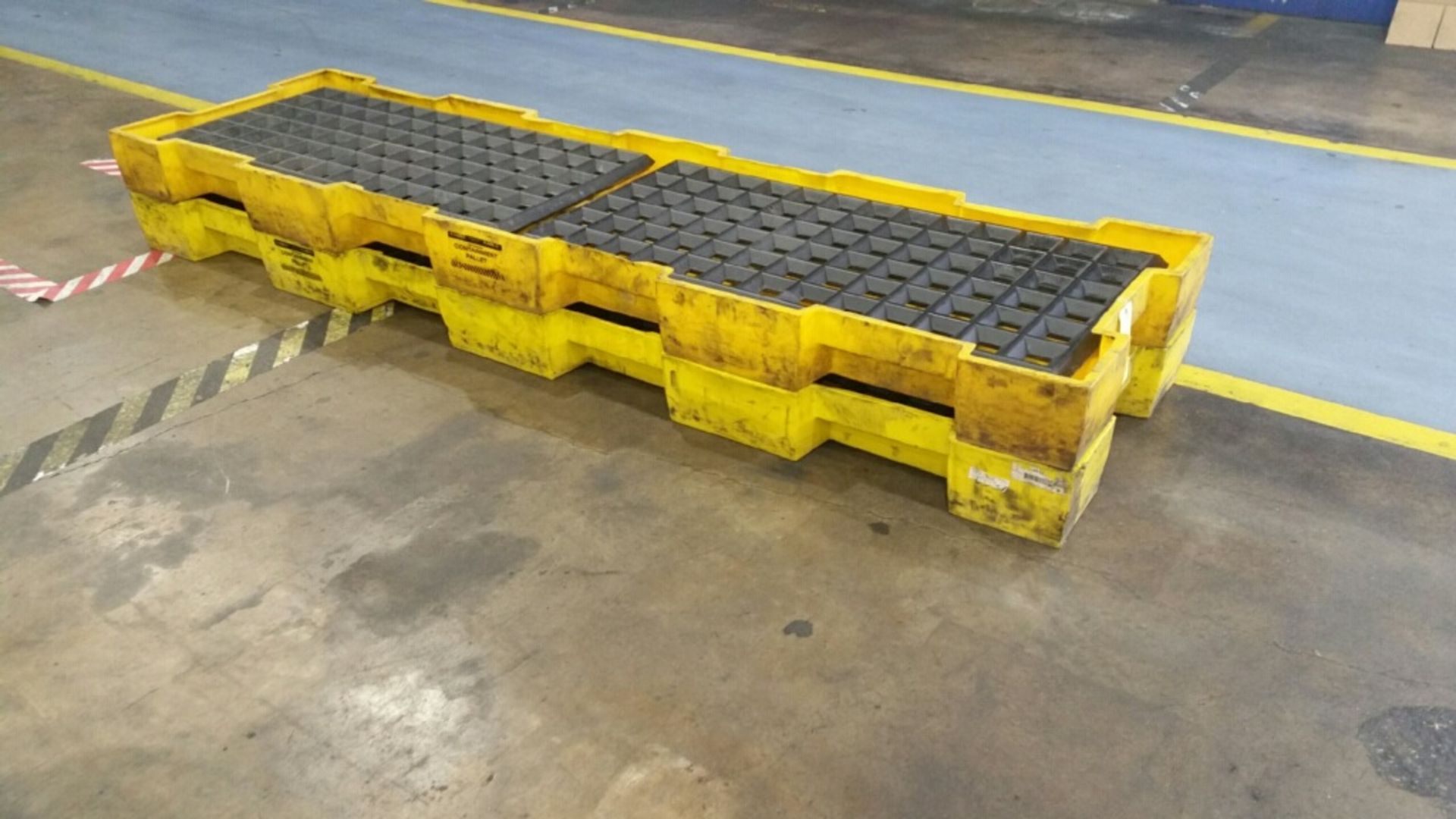 (2) EAGLE SECONDARY CONTAINMENT PALLETS, 61 gallon cap. each