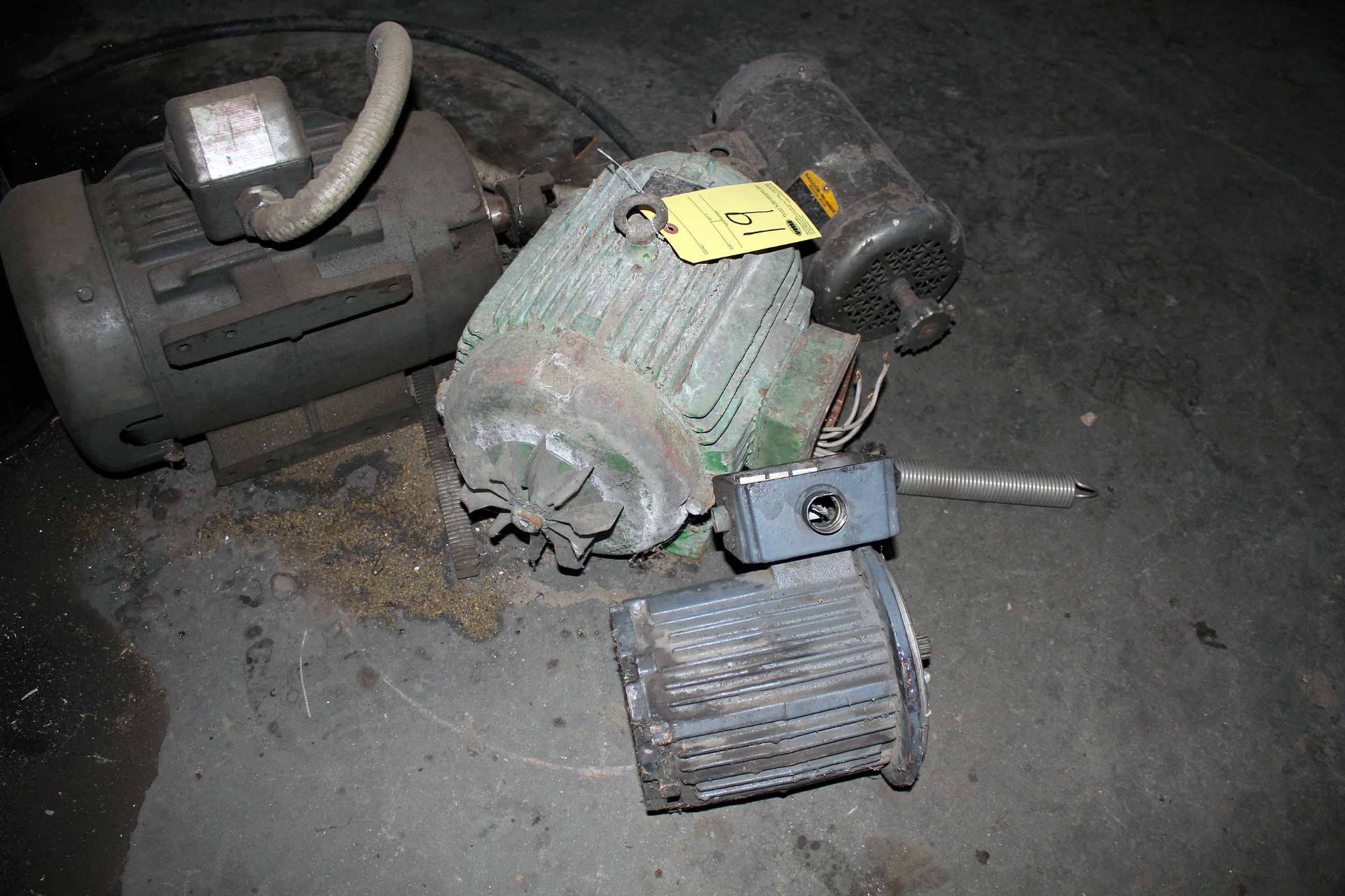 LOT OF ELECTRICAL MOTORS, assorted - Image 2 of 2
