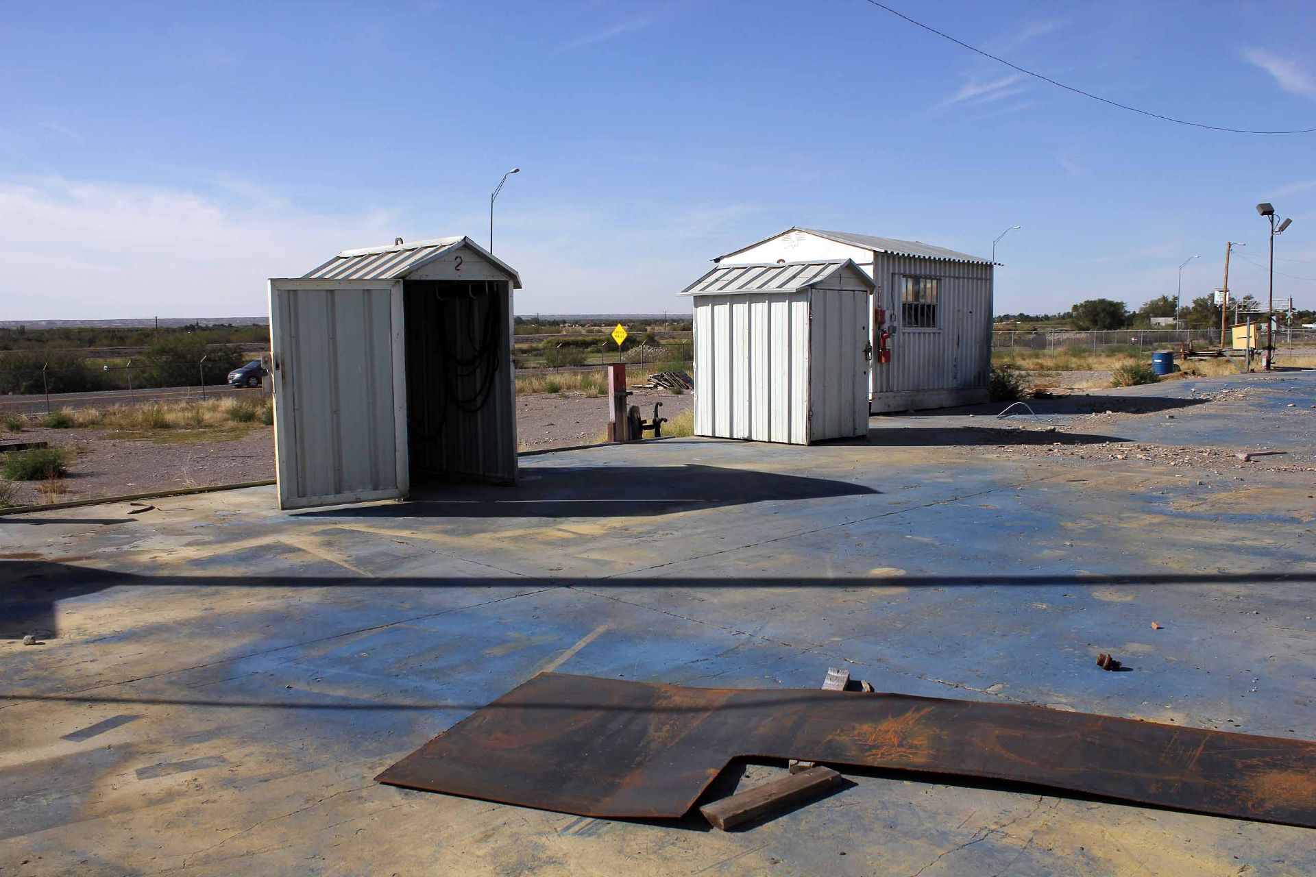 LOT OF STORAGE SHEDS (11), aluminum, assorted - Image 4 of 4