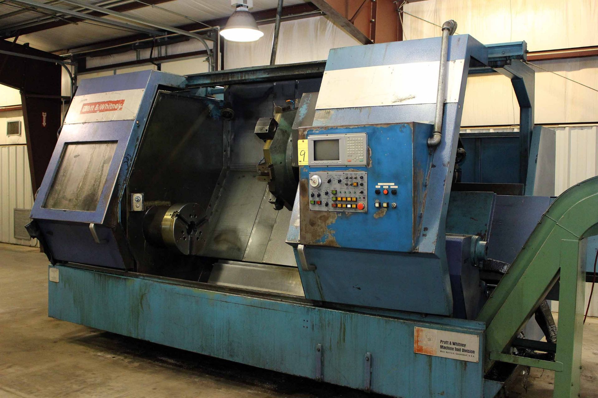 CNC LATHE, PRATT & WHITNEY MDL. STARTURN 1800, Mitsubishi Meldas 50 (M50) Series CNC control, 18"