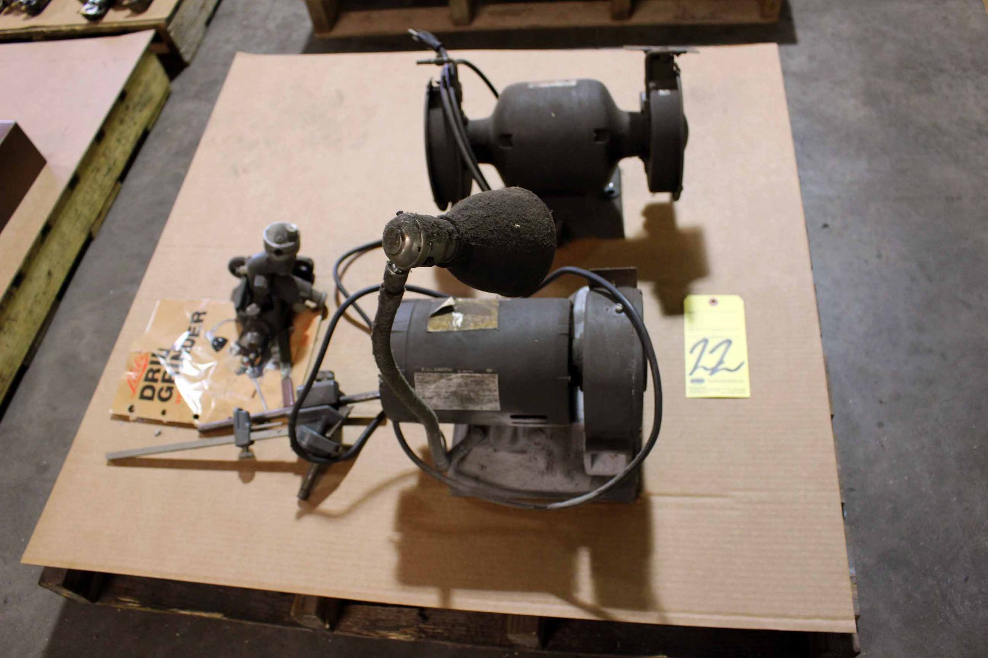 LOT OF GRINDERS: double end & drill (Location A)