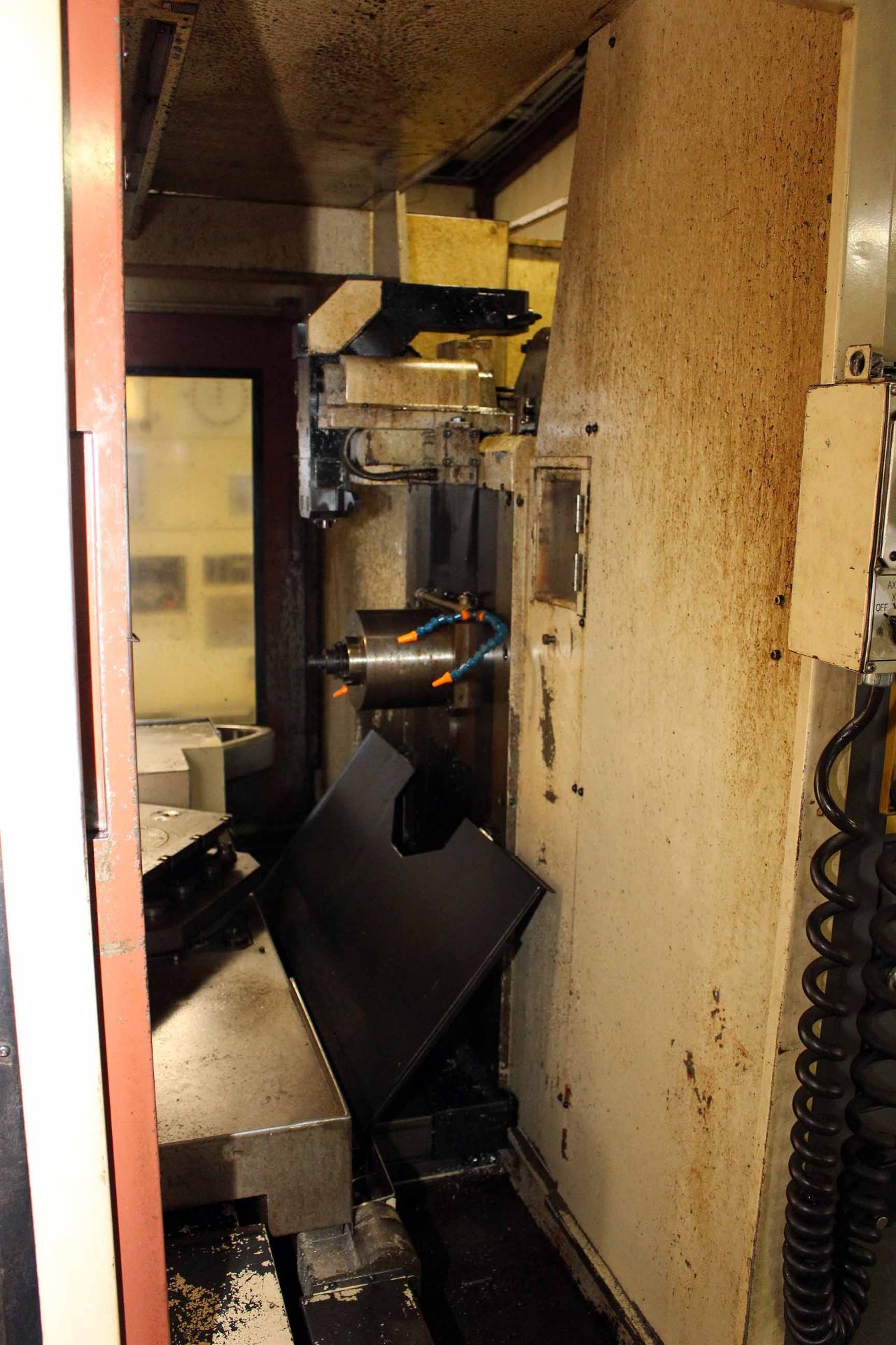 CNC HORIZONTAL MACHINING CENTER, OKUMA-HOWA MDL. MILLAC-4H, new 10/1981, Fanuc 6M CNC control, 20" x - Image 4 of 5