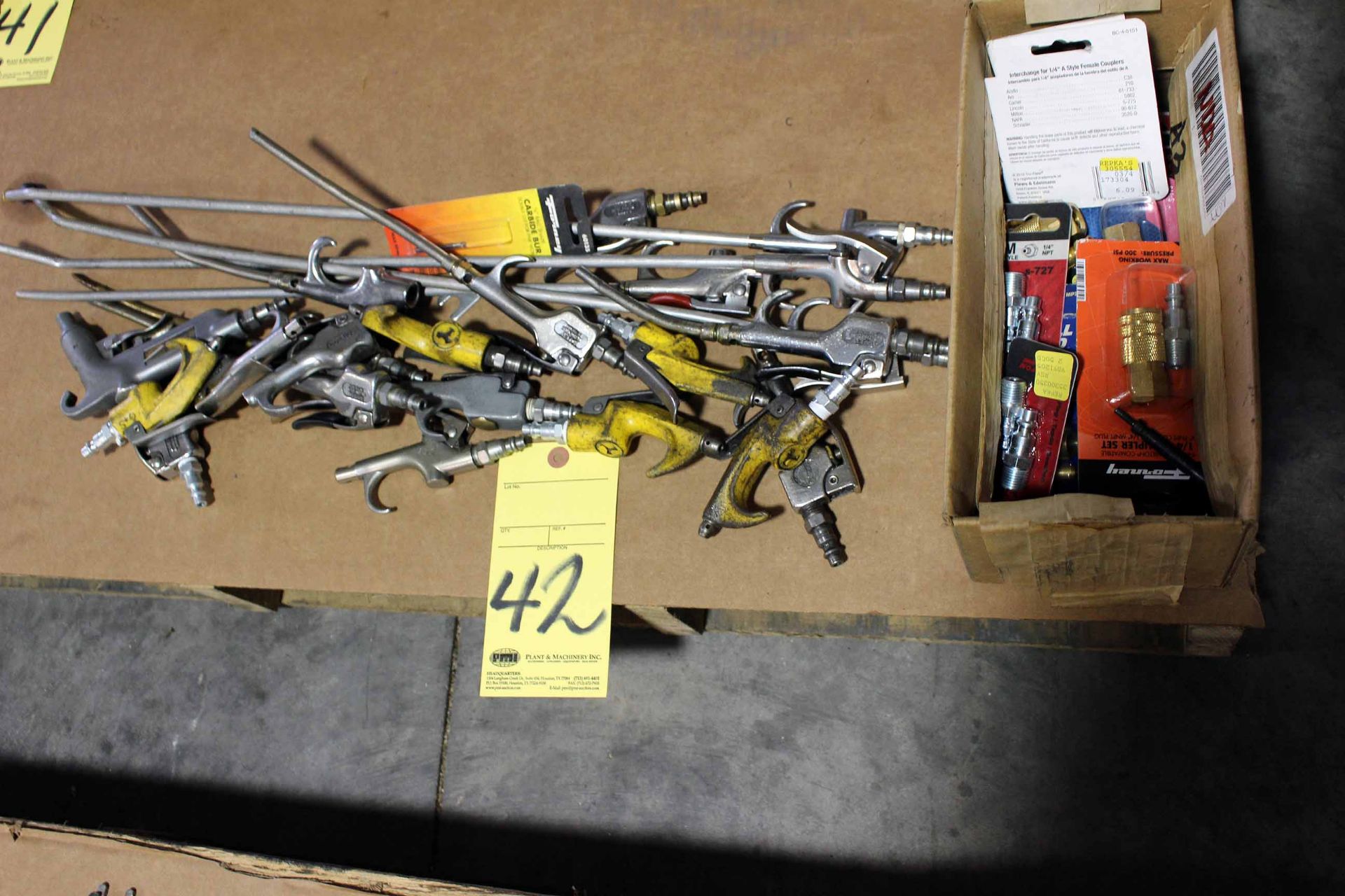 LOT OF AIR NOZZLES, assorted (Location A)