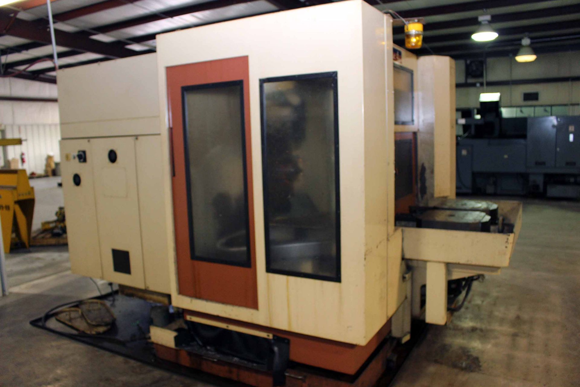 CNC HORIZONTAL MACHINING CENTER, OKUMA-HOWA MDL. MILLAC-4H, new 10/1981, Fanuc 6M CNC control, 20" x - Image 2 of 5