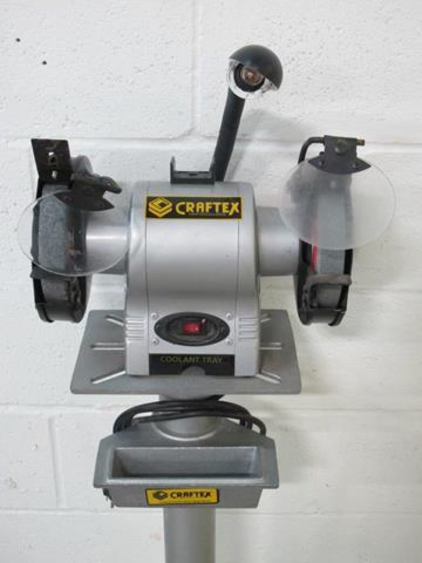 CRAFTEX, B2333, 6", PEDESTAL GRINDER, (L1) - Image 2 of 6