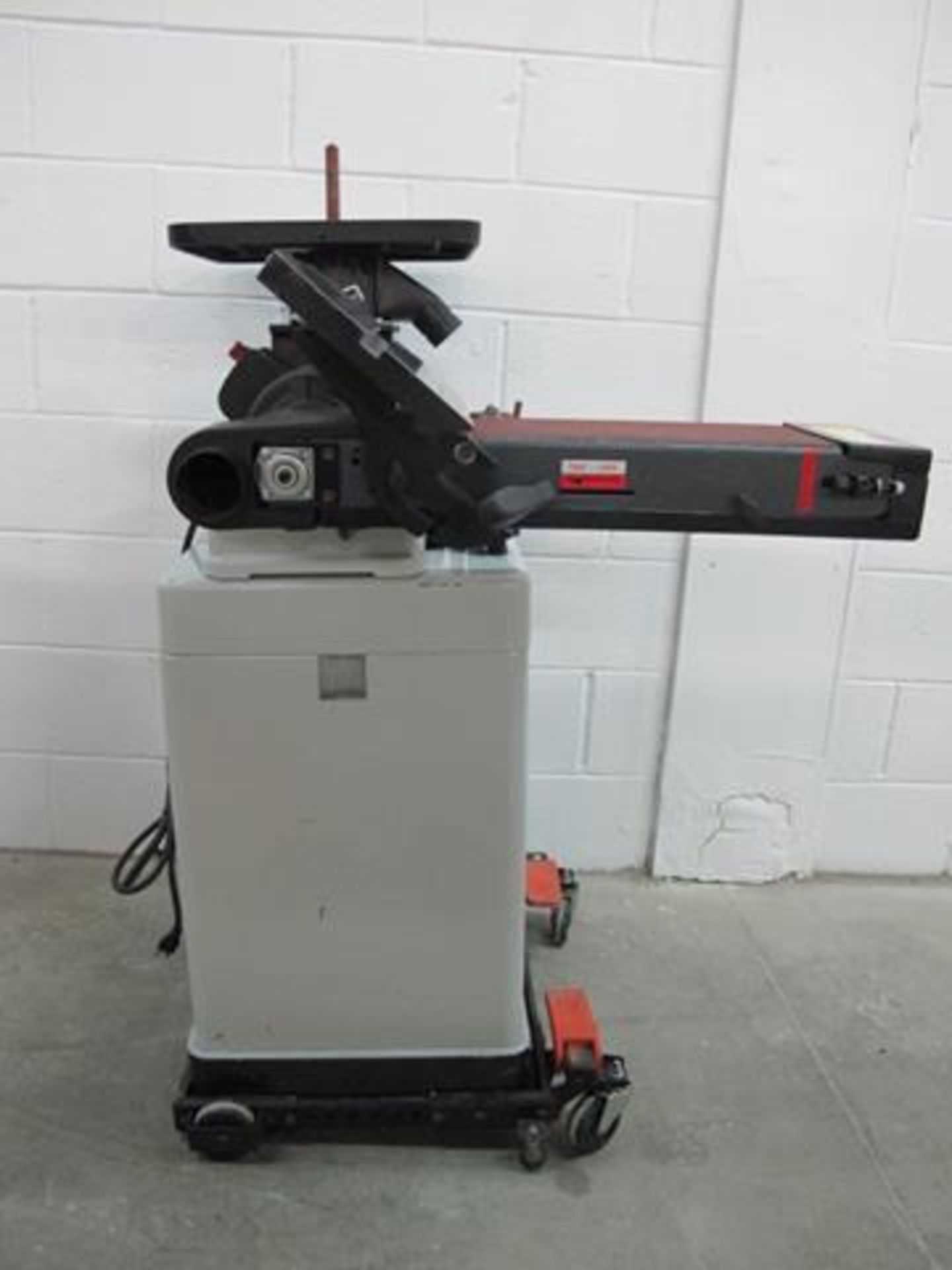 CRAFTEX , CX500, COMBINATION 6" X 48" BELT AND OSCILLATING VERTICAL SPINDLE SANDER, 2011, S/N - Image 2 of 5
