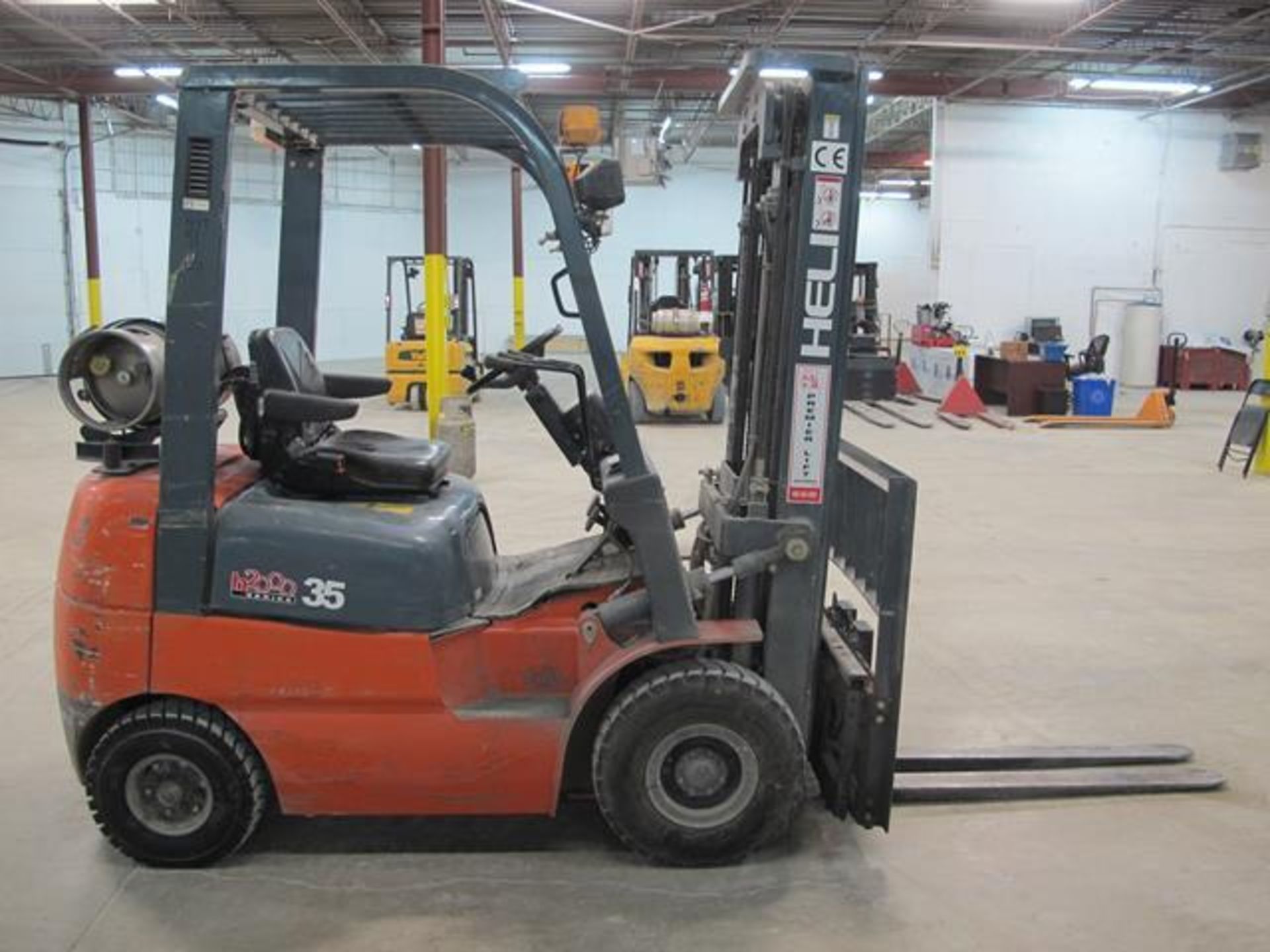 HELI, FG35PA, 2800 LBS, LPG FORKLIFT - VIDEO AVAILABLE - Image 6 of 14