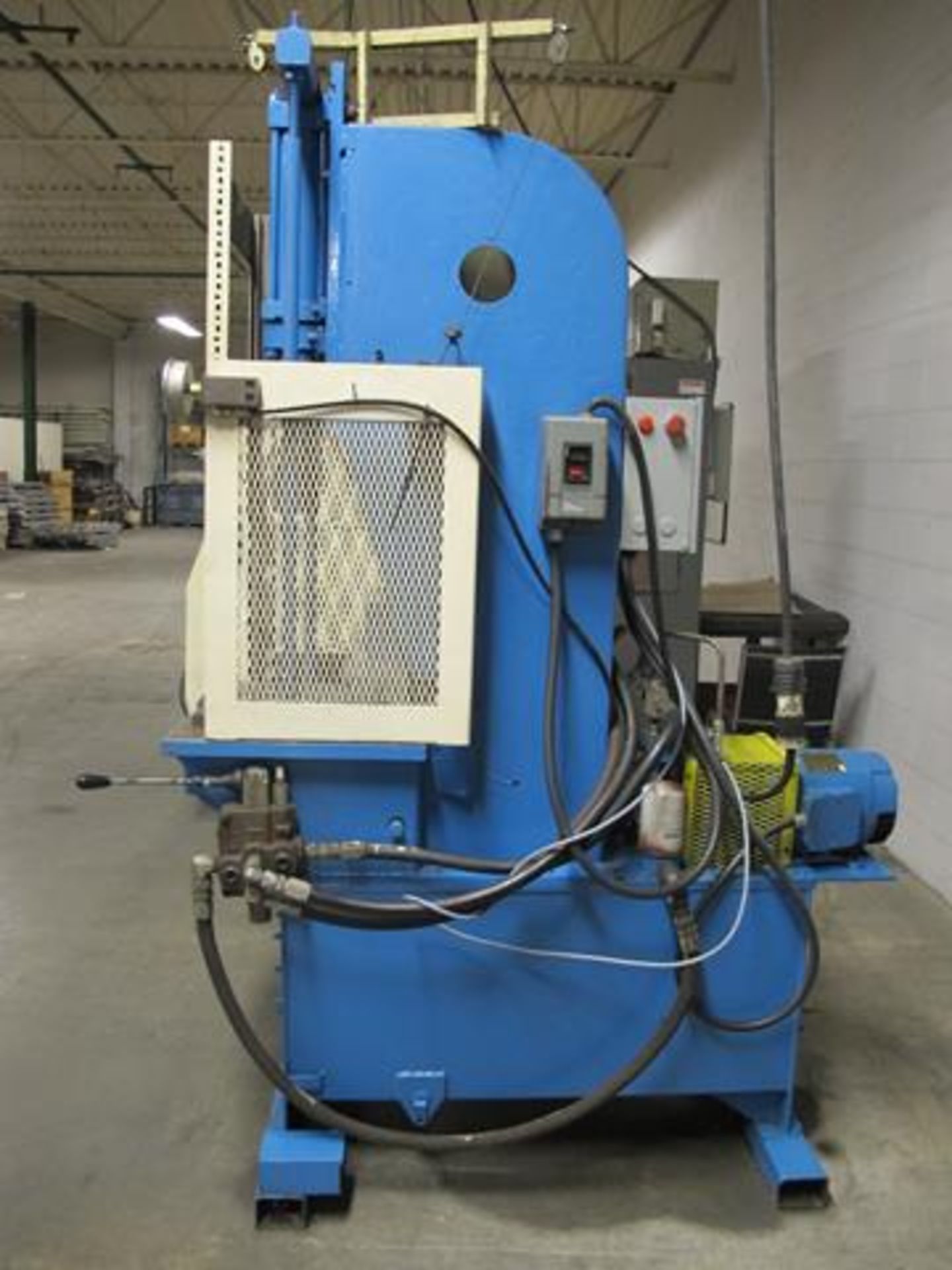 COR INDUSTRIAL, FOUR POST PRESS WITH PLC CONTROL, S/N 9744, (RIGGING$) - Image 3 of 8