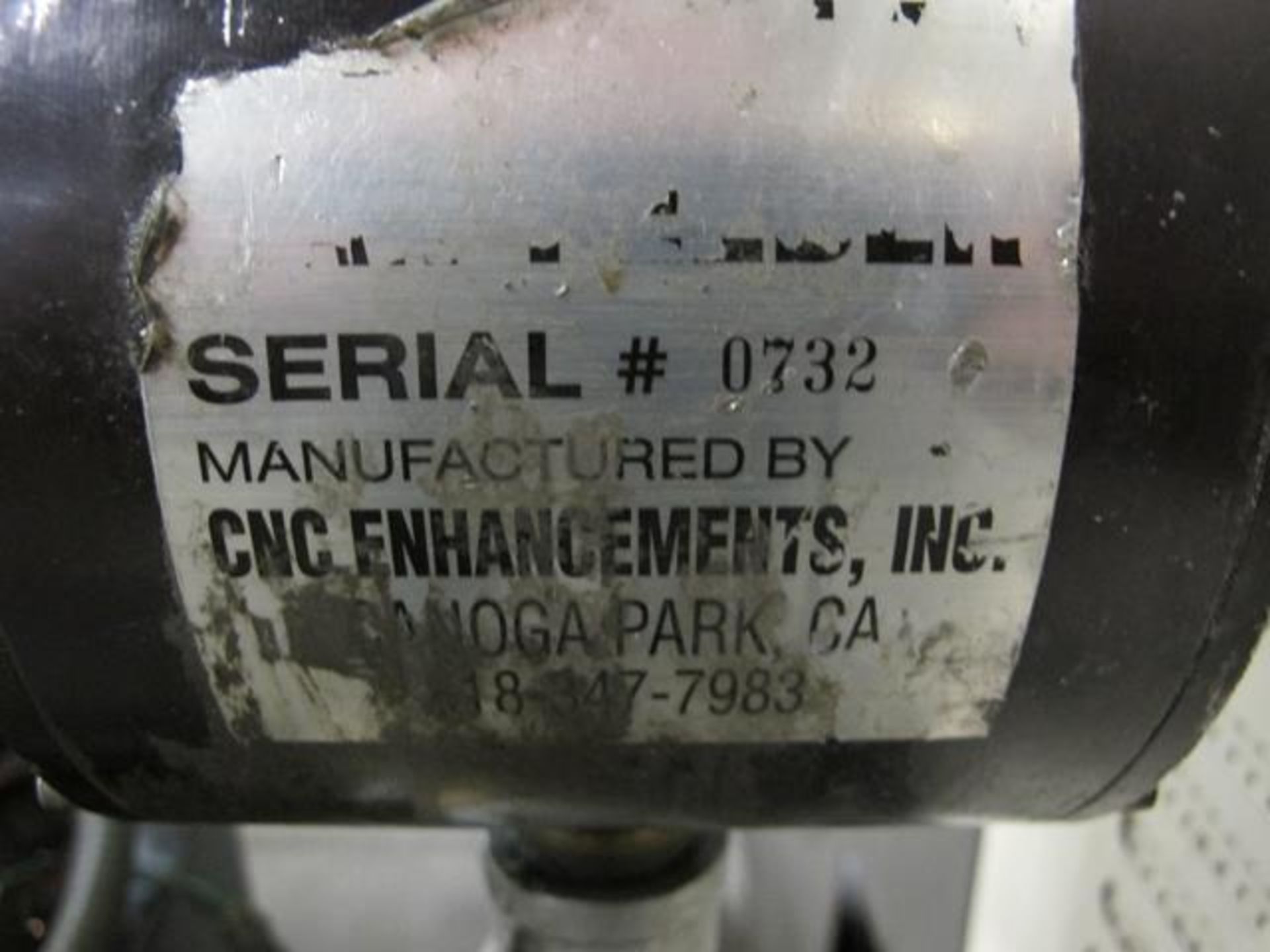 CNC ENHANCEMENTS BAR FEED, S/N 0732, (L2), USED WITH LOT 12, (RIGGING $) - Image 4 of 4