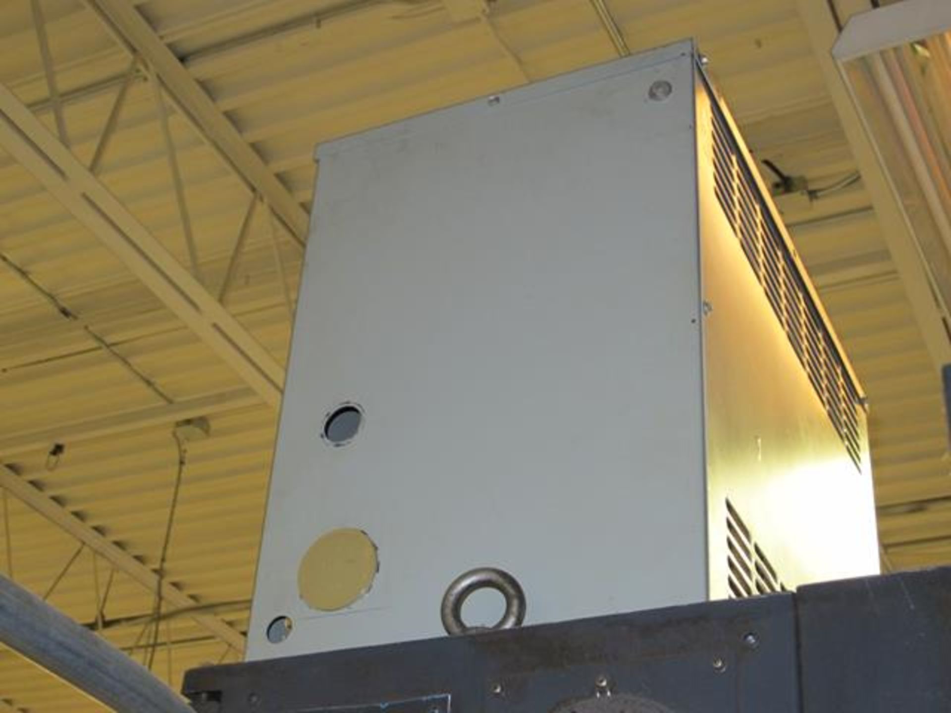 FEDERAL PIONEER TRANSFORMER, 600V TO 220V, 45 KVA, USED WITH LOT 26, (L2) - Image 2 of 3