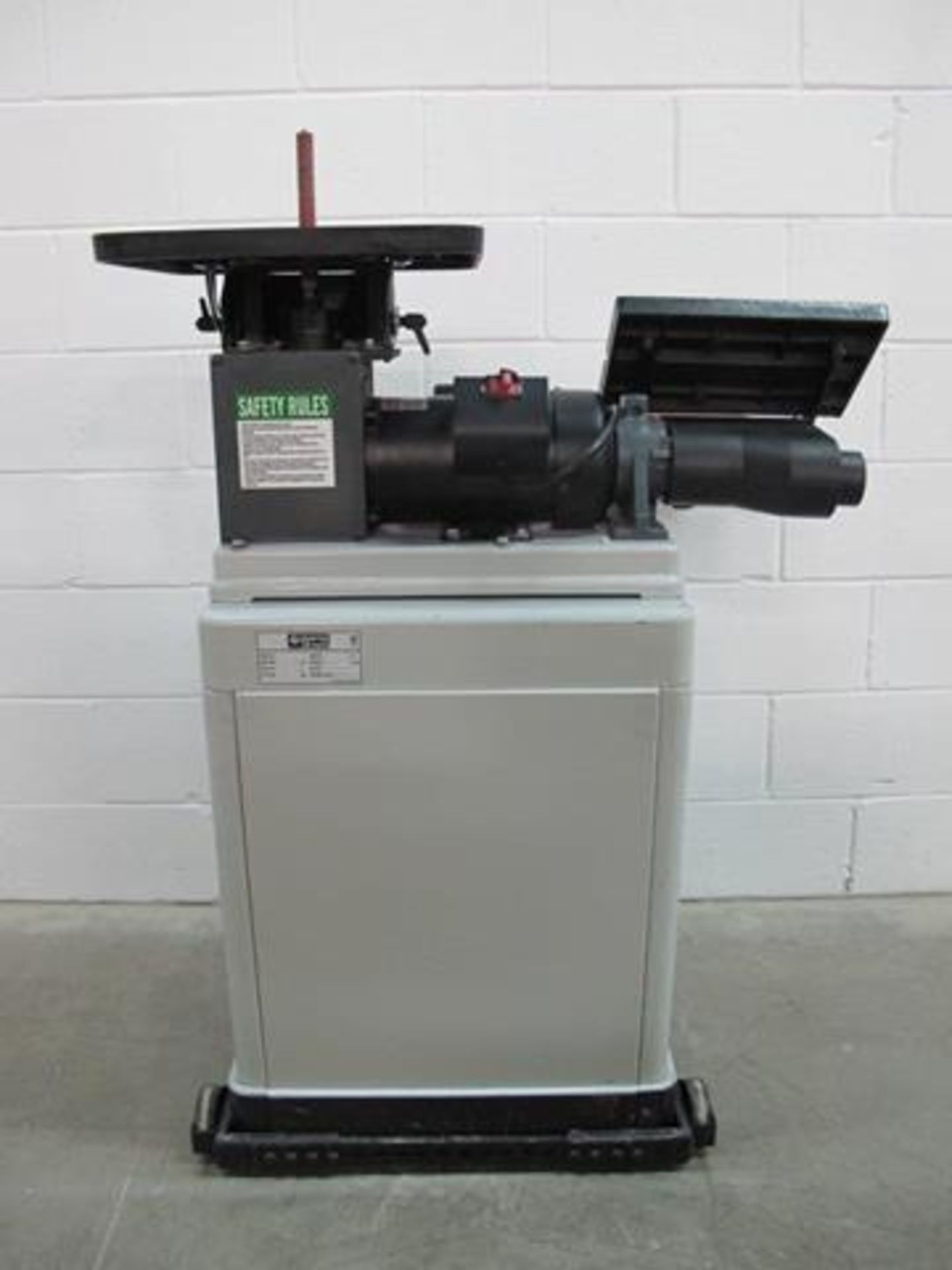 CRAFTEX , CX500, COMBINATION 6" X 48" BELT AND OSCILLATING VERTICAL SPINDLE SANDER, 2011, S/N - Image 3 of 5