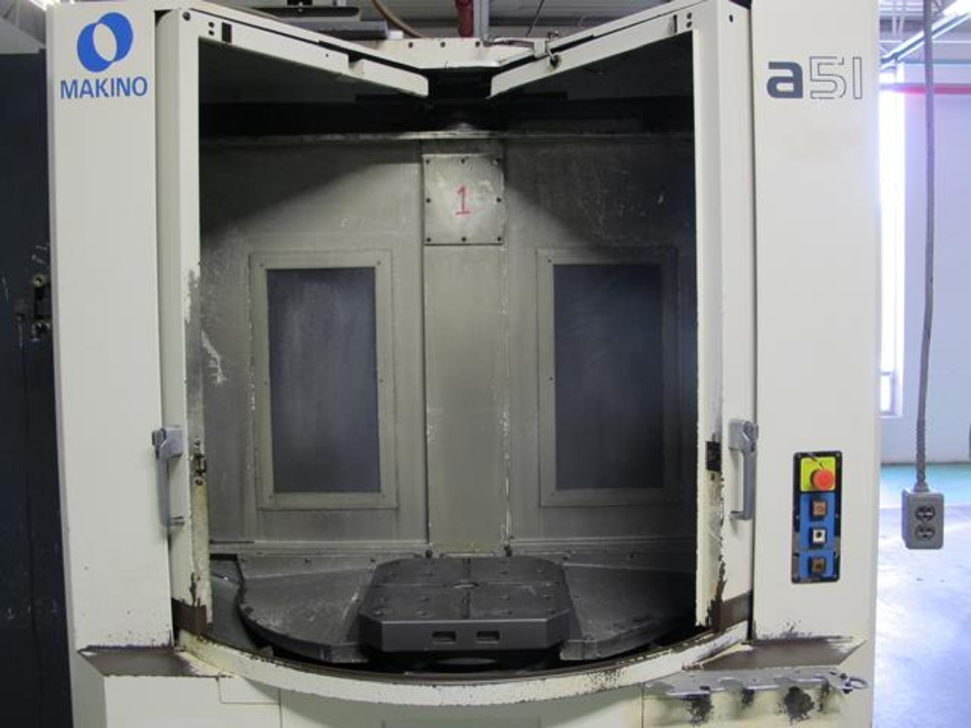 MAKINO, A51, 4-AXIS, TWIN PALLET, CNC HMC - VIDEO AVAILAB LE - Image 7 of 11