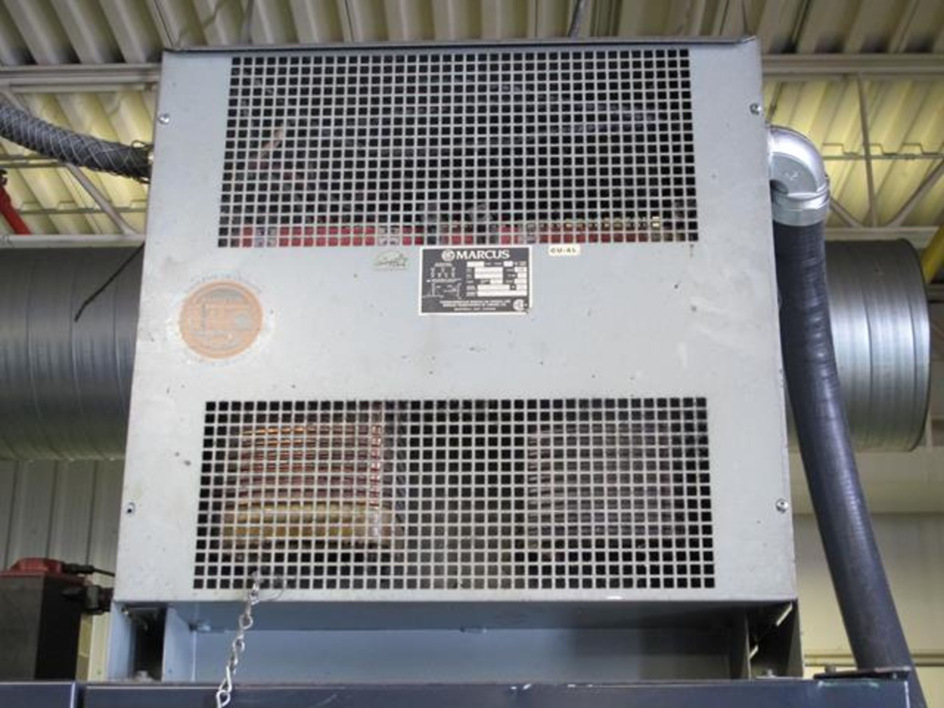 MARCUS, 600 VOLT TO 220 VOLT, 65 KVA, TRANSFORMER, USED WITH LOT 29, (L2)