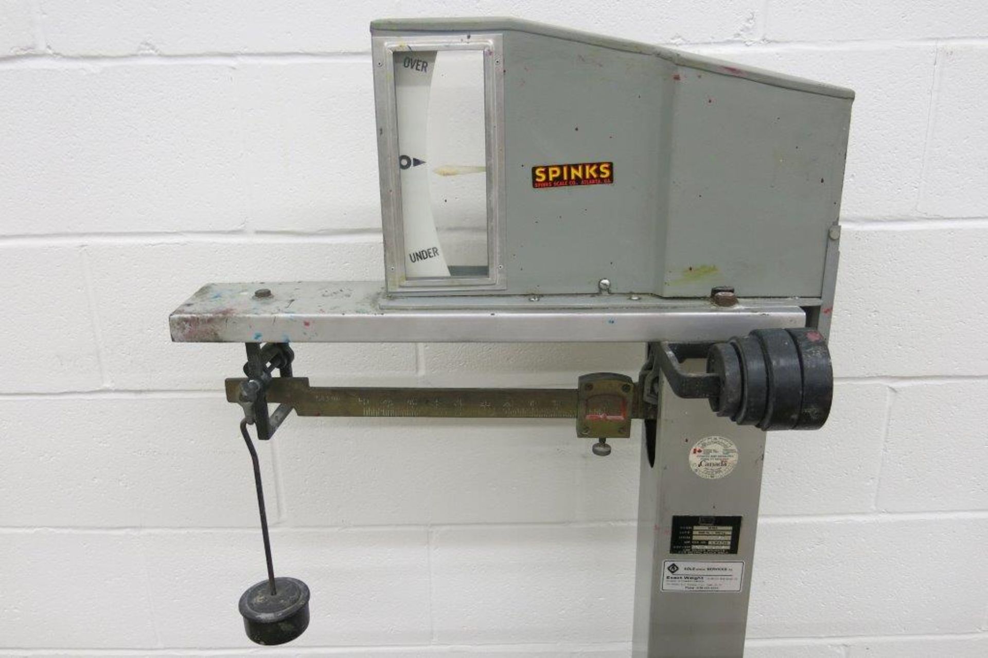SPINKS SCALE CO, SP903, 1200 LBS., SCALE, S/N 166154 - Image 2 of 3