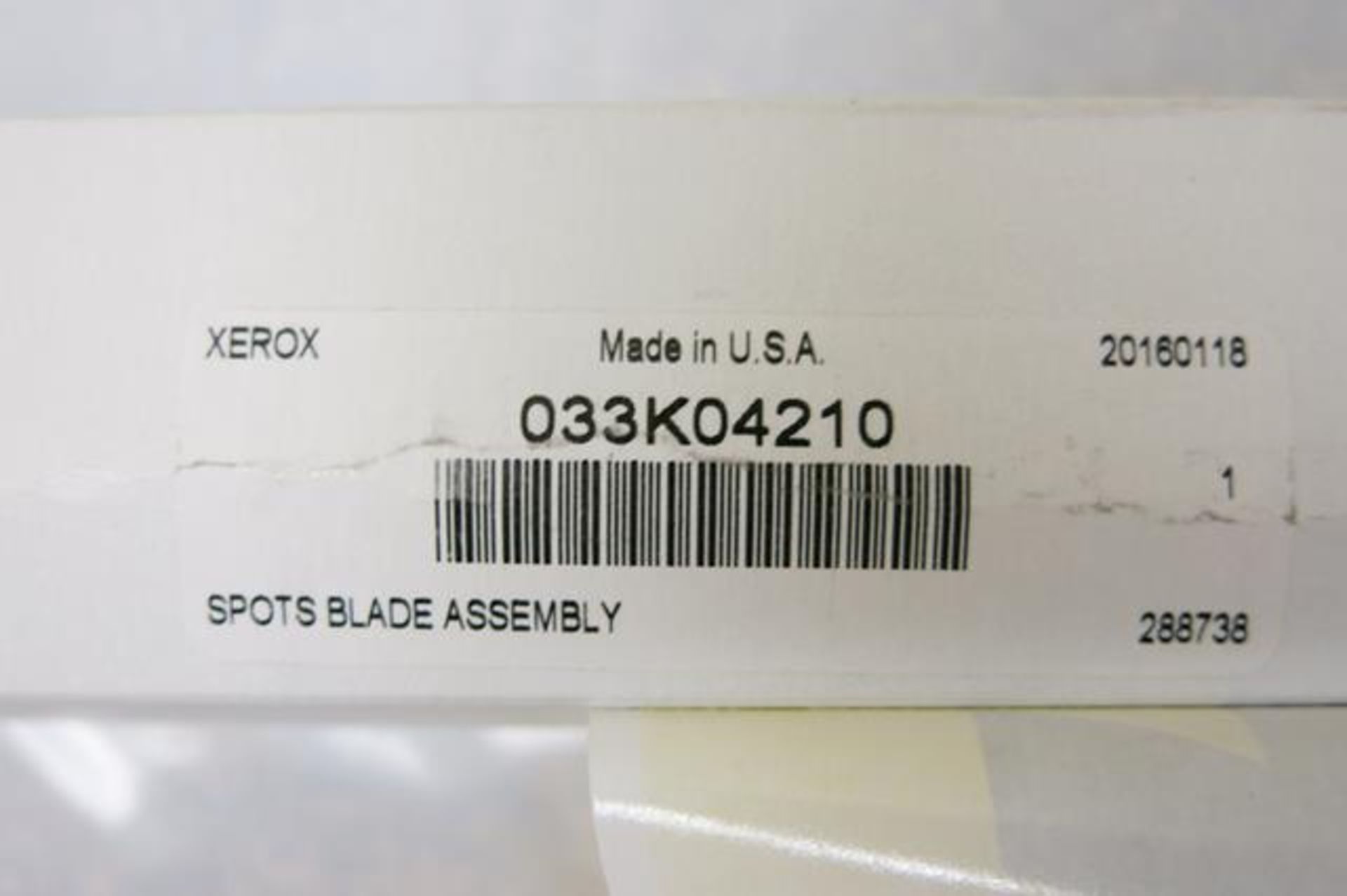 XEROX, 033K04210, SPOTS BLADE ASSEMBLY - Image 4 of 4