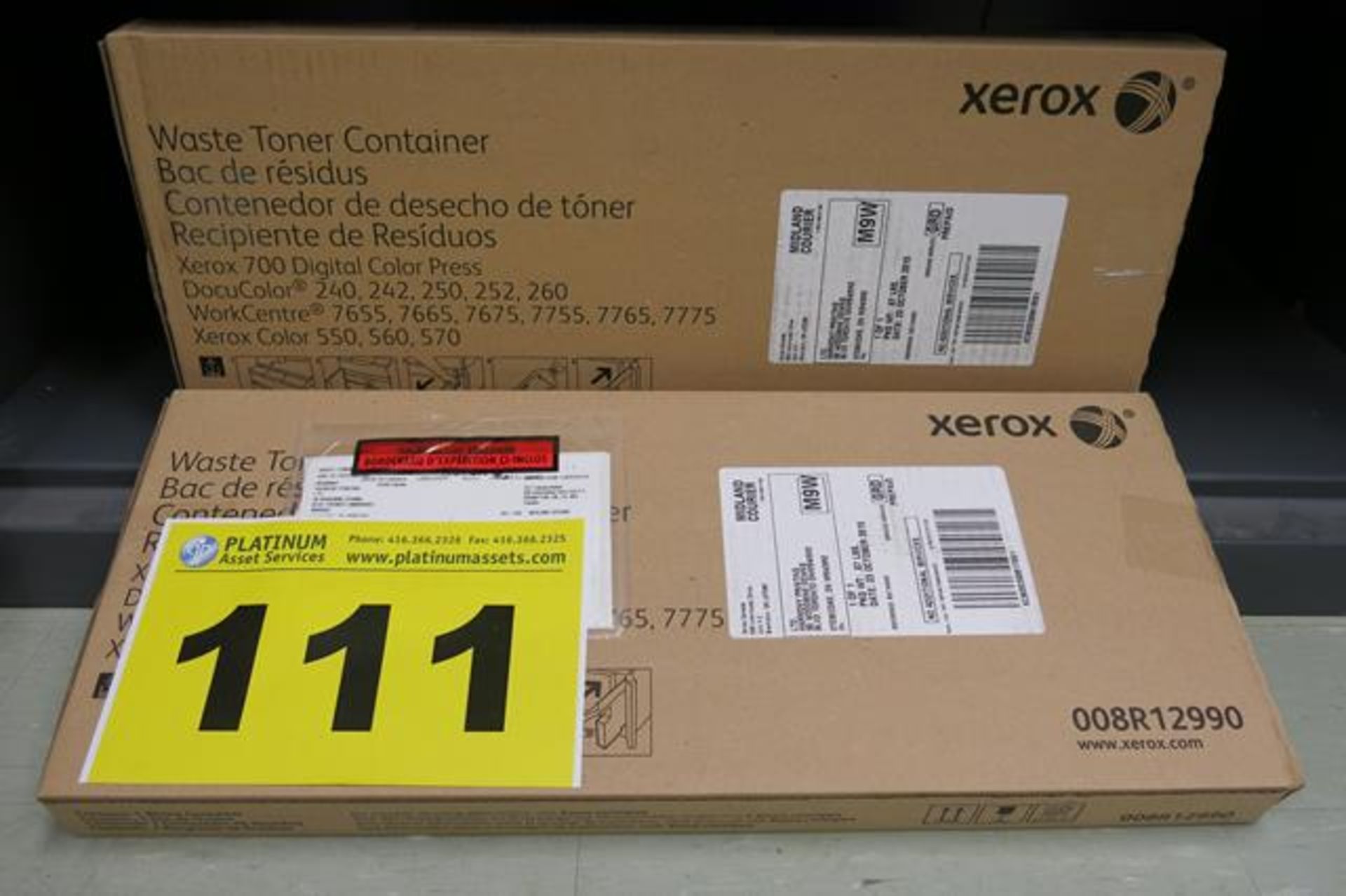 XEROX, 008R12990, WASTE TONER CONTAINER