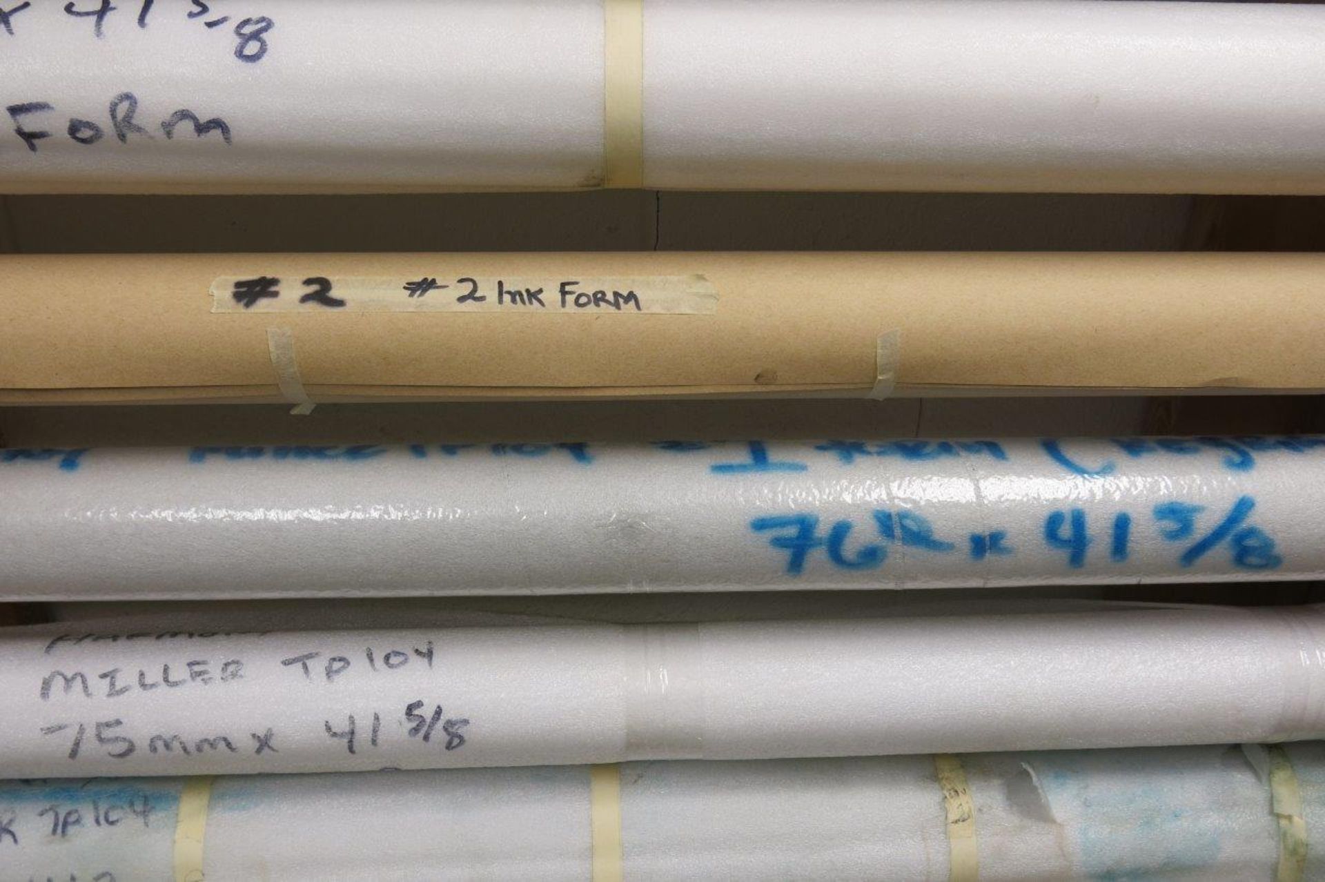 LOT OF NEW PRESS ROLLS - Image 4 of 6