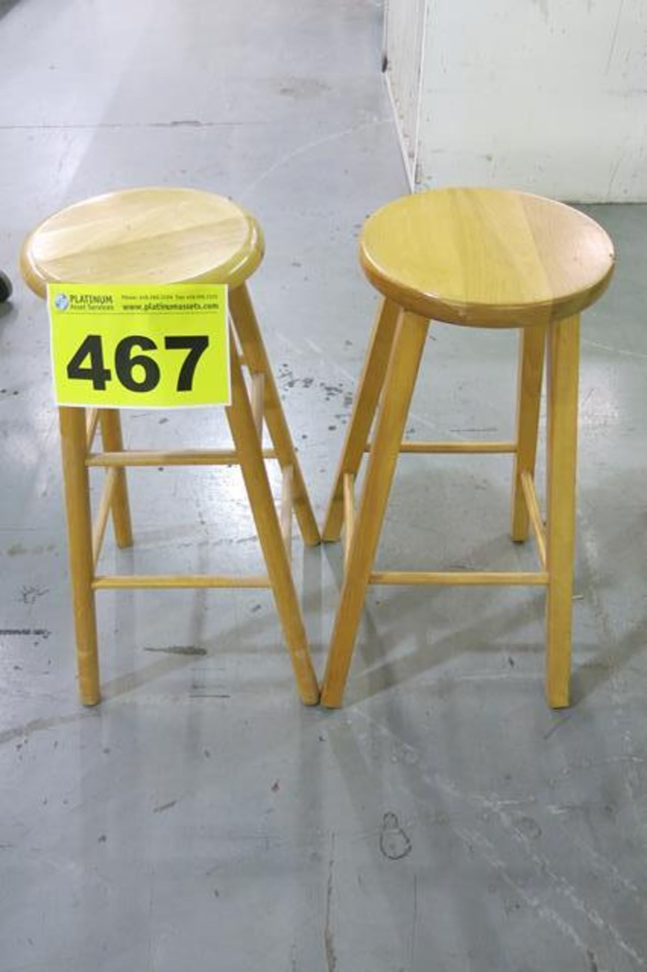 LOT OF STOOLS